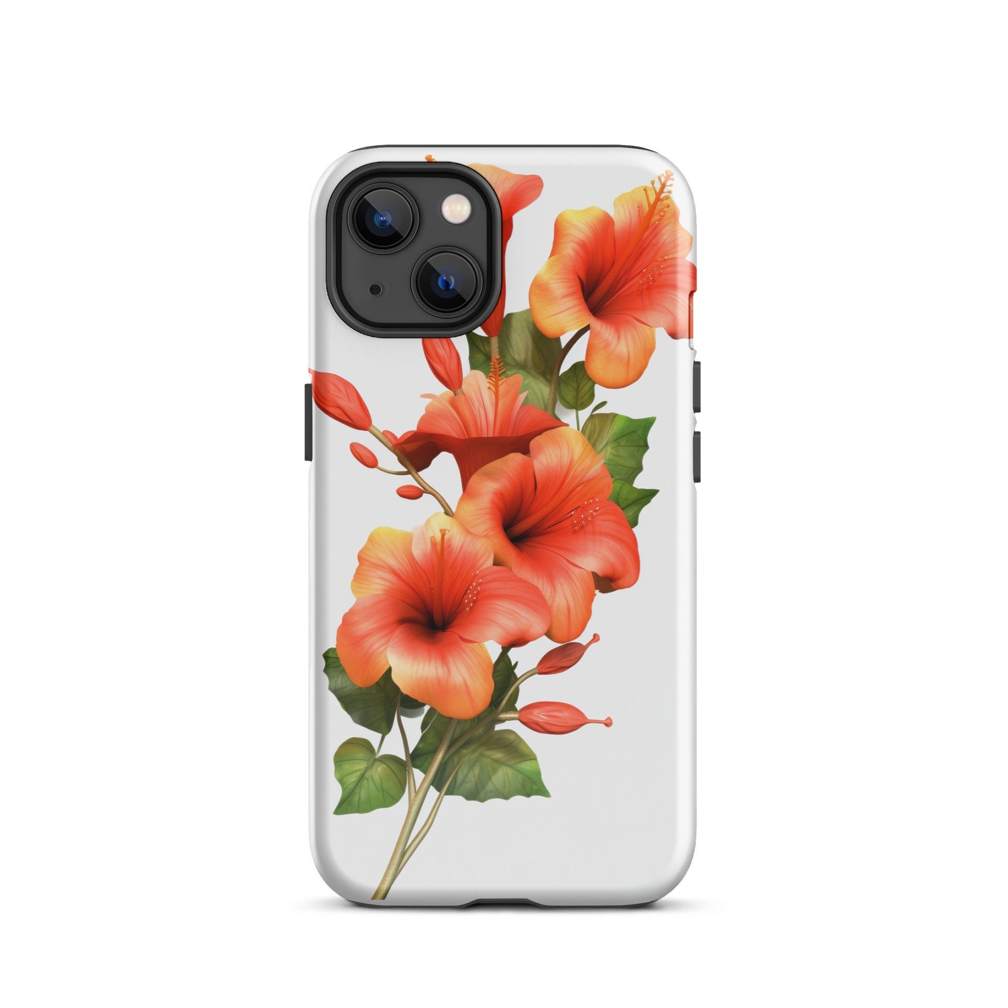Trumpet Vine Flower iPhone Case by Visual Verse - Image 17