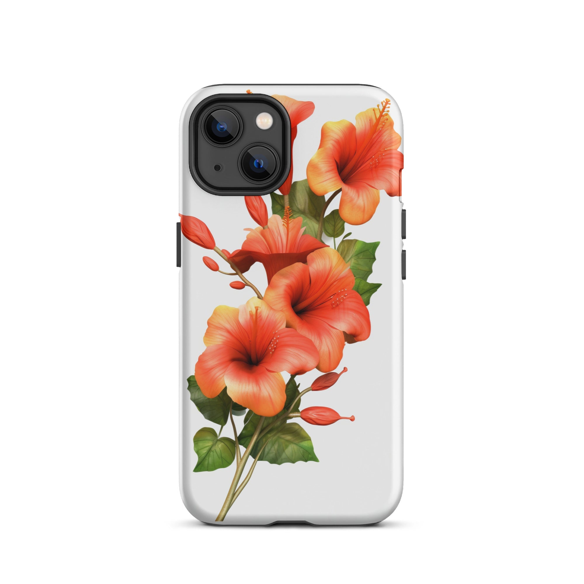 Trumpet Vine Flower iPhone Case by Visual Verse - Image 18