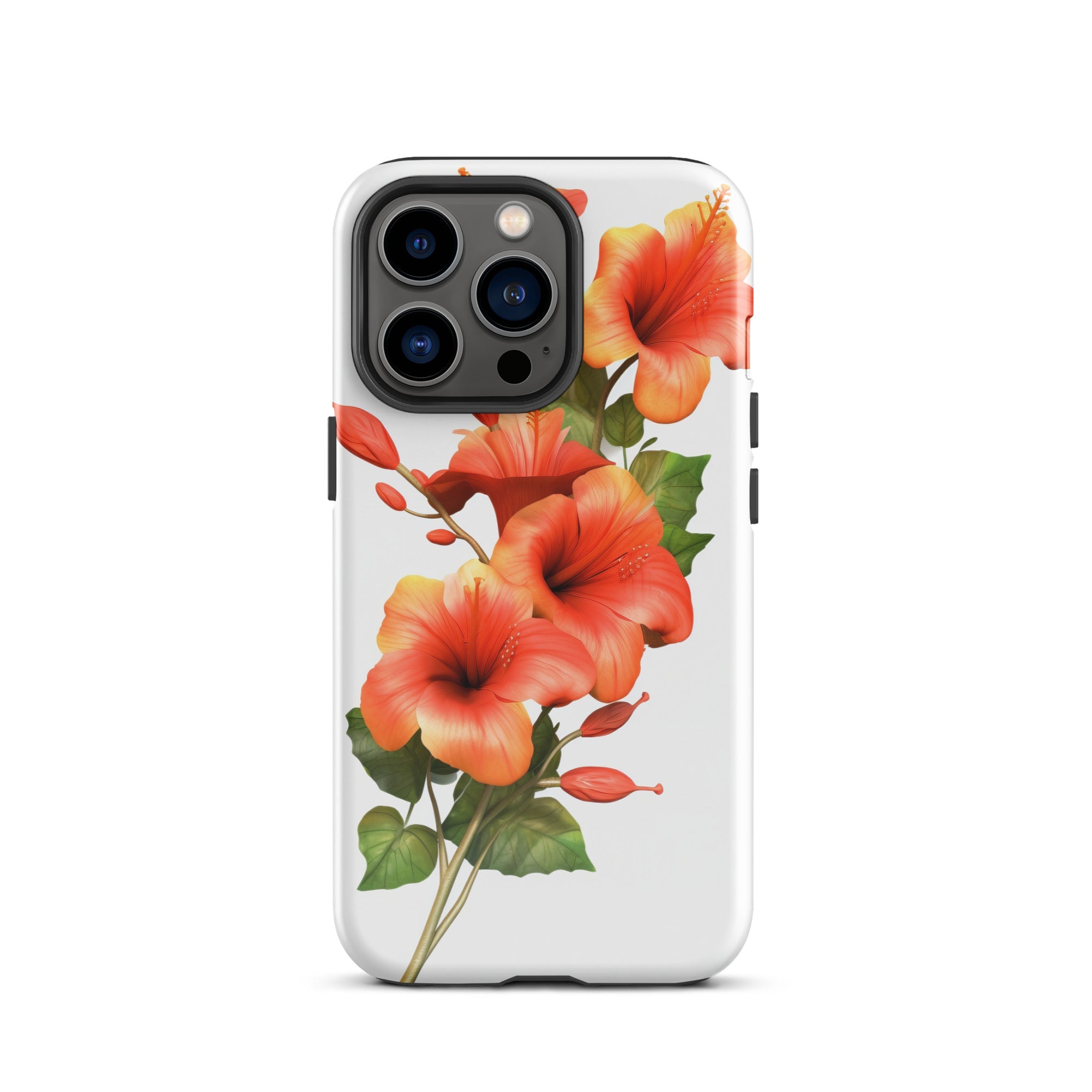 Trumpet Vine Flower iPhone Case by Visual Verse - Image 19