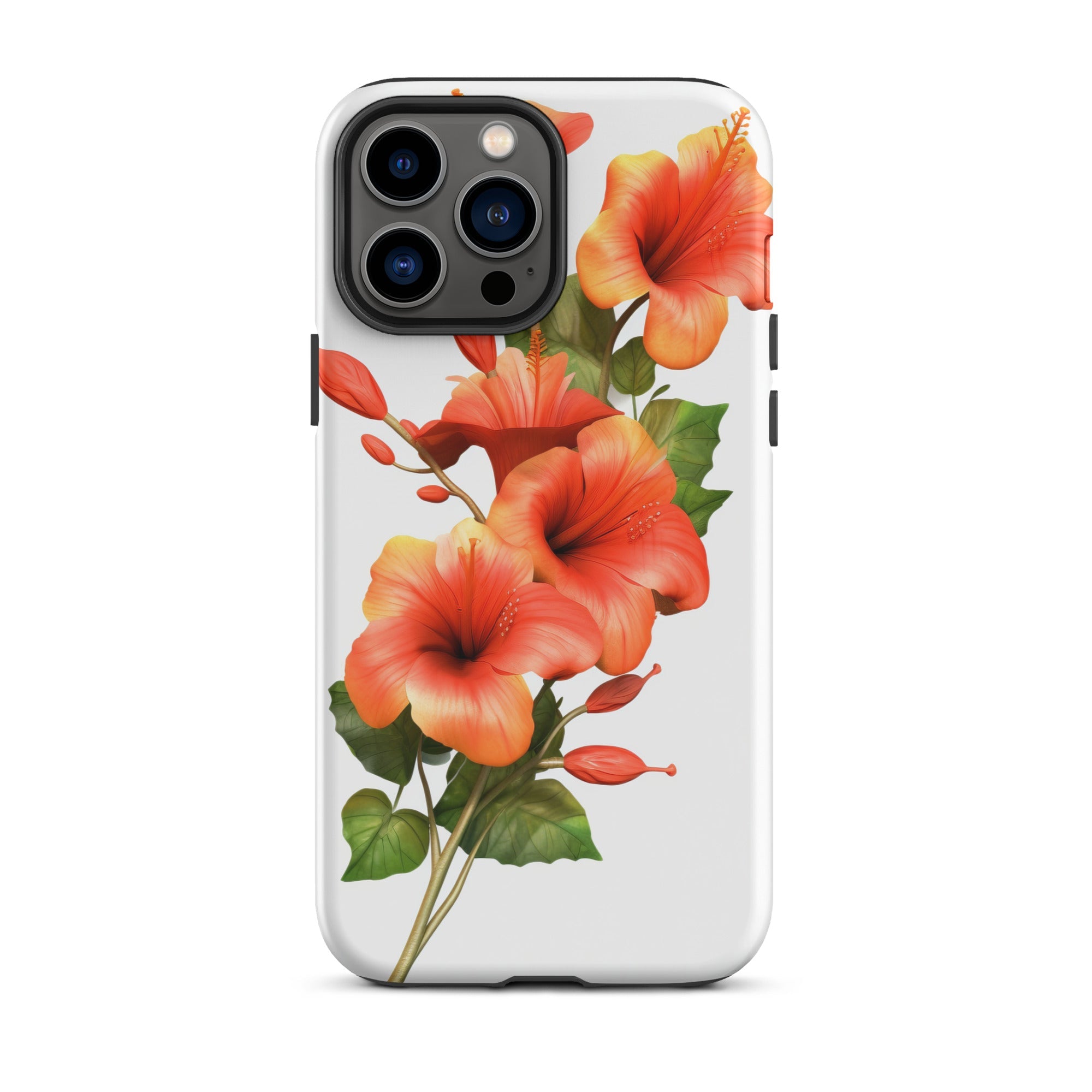 Trumpet Vine Flower iPhone Case by Visual Verse - Image 22