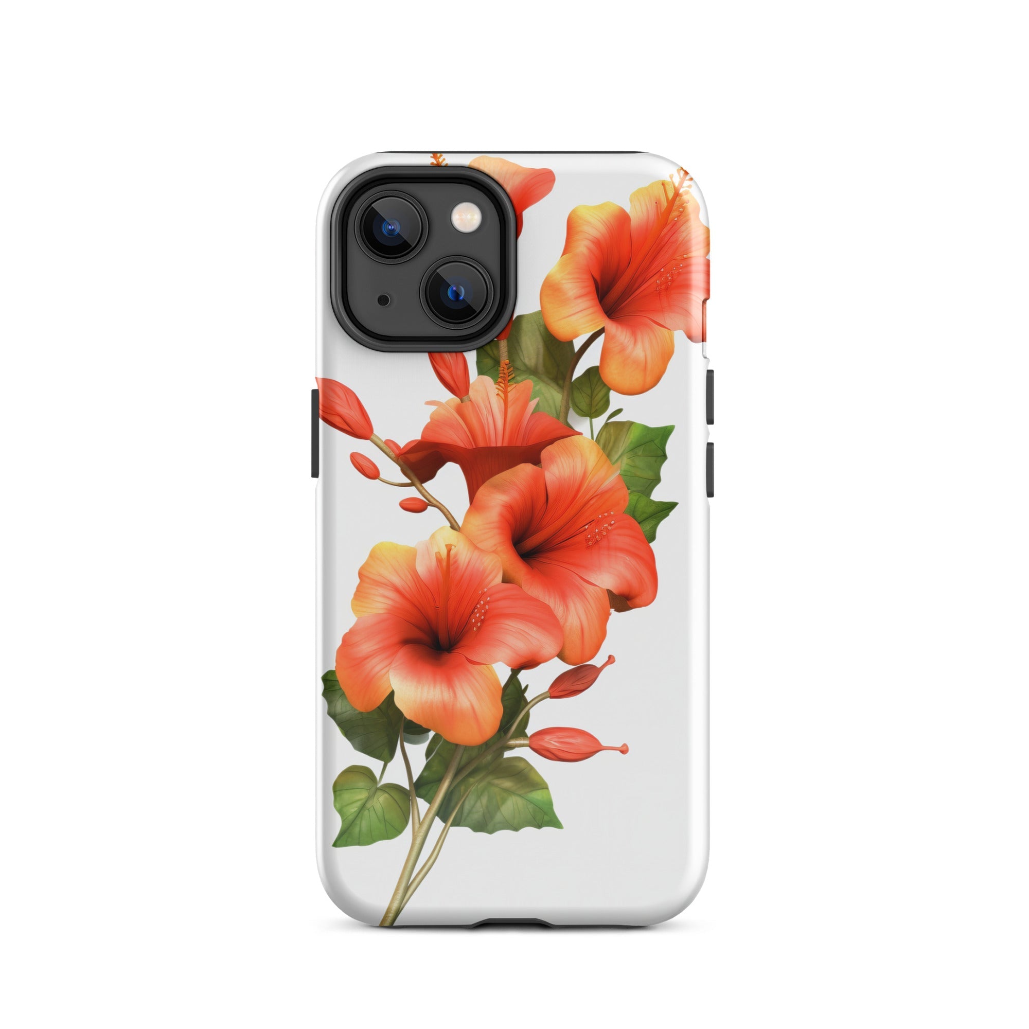 Trumpet Vine Flower iPhone Case by Visual Verse - Image 23