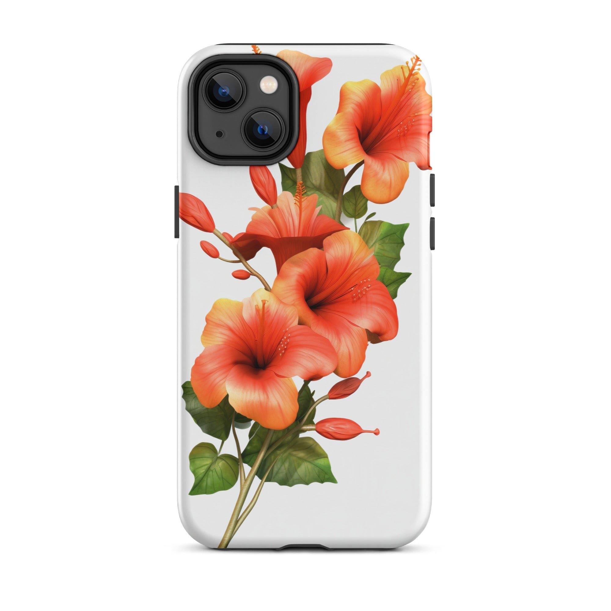 Trumpet Vine Flower iPhone Case by Visual Verse - Image 26