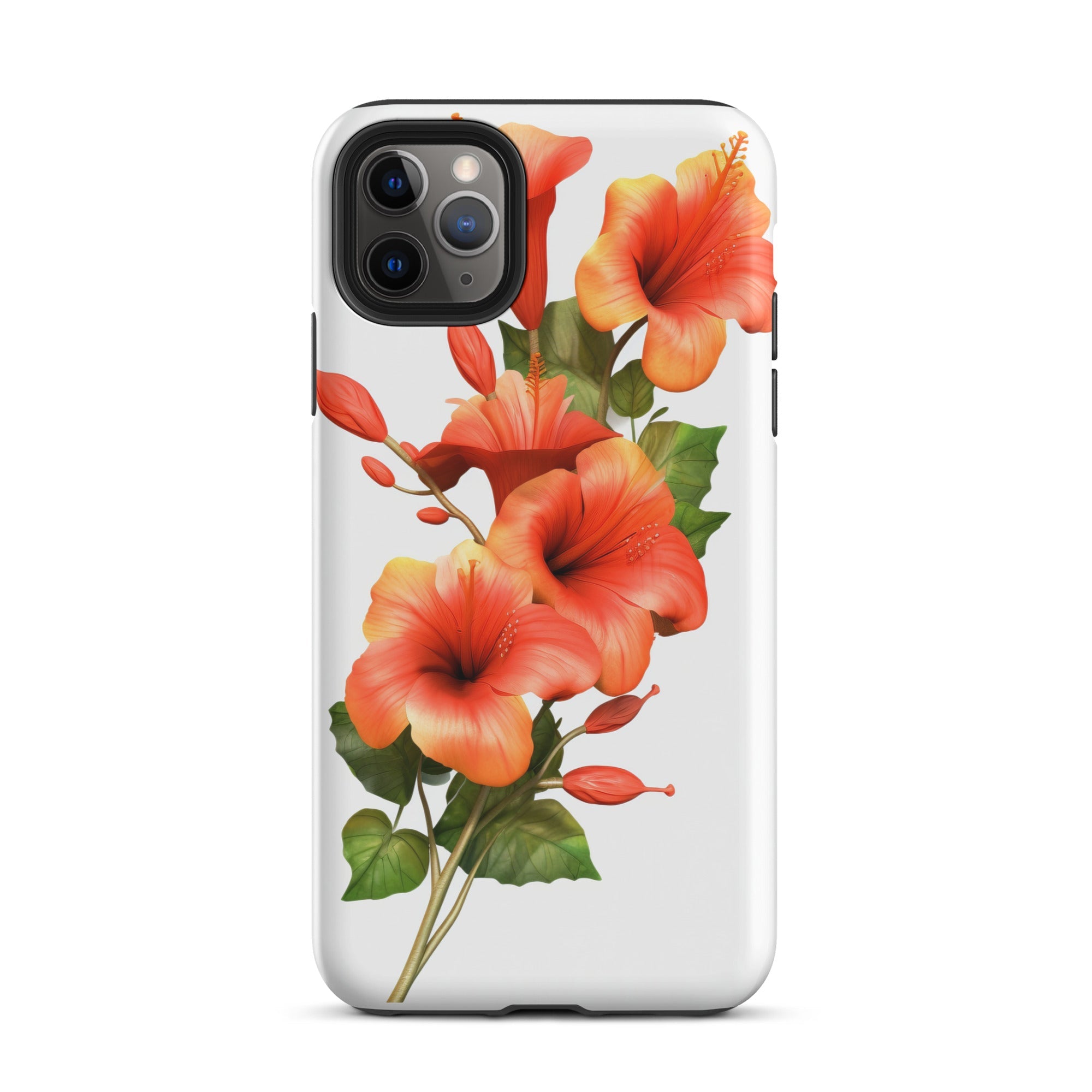 Trumpet Vine Flower iPhone Case by Visual Verse - Image 6