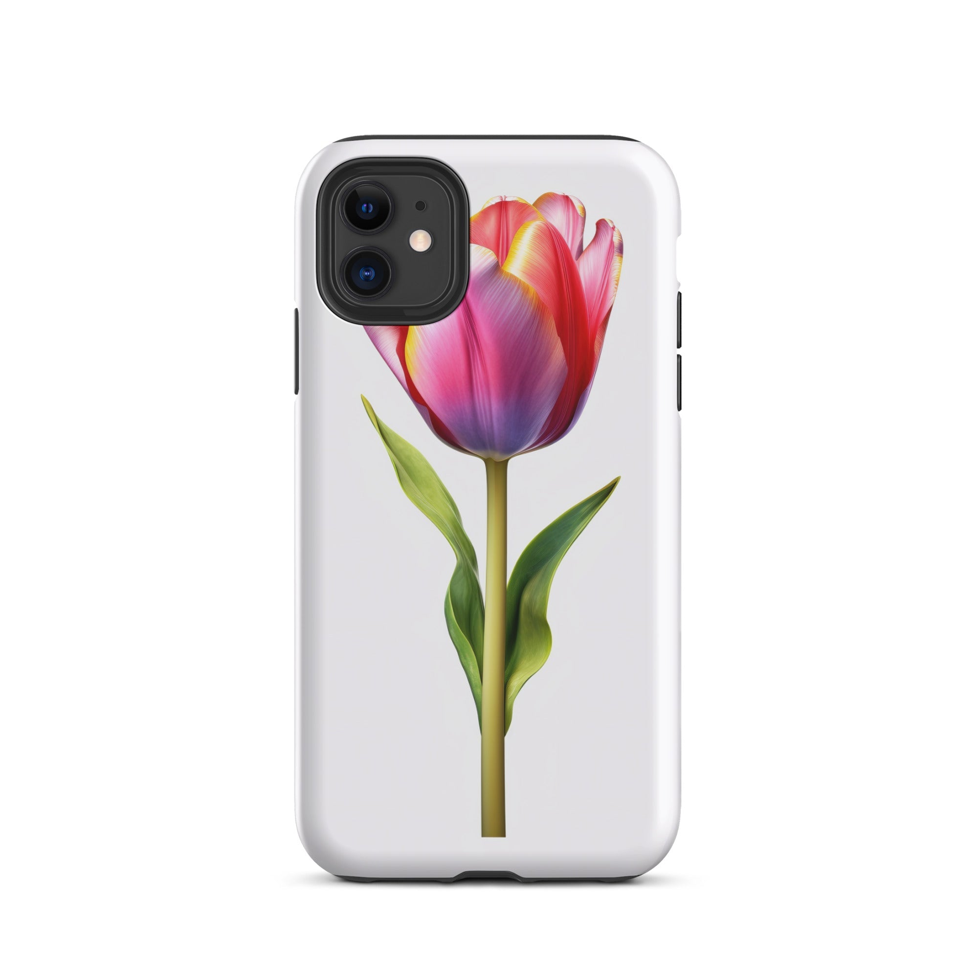 Tulip Flower iPhone Case by Visual Verse - Image 2