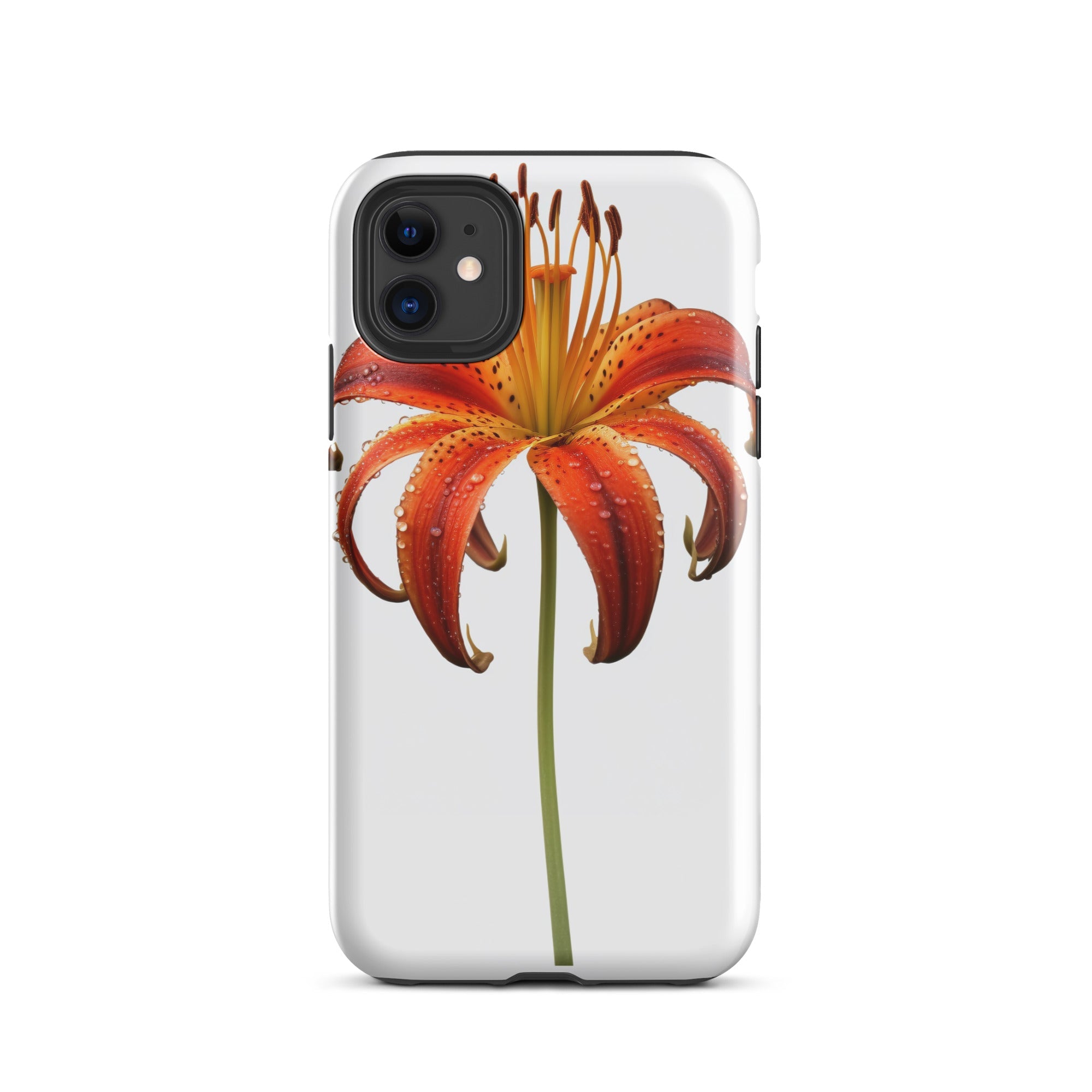 Turks Cap Lily Flower iPhone Case by Visual Verse - Image 1