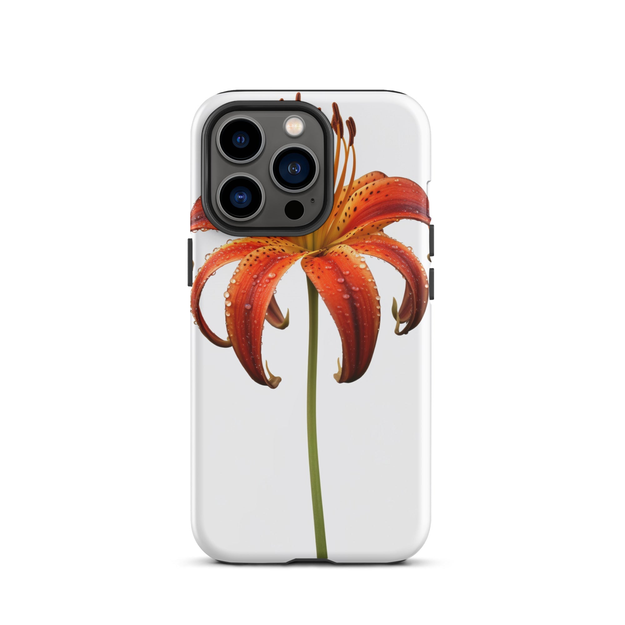 Turks Cap Lily Flower iPhone Case by Visual Verse - Image 20