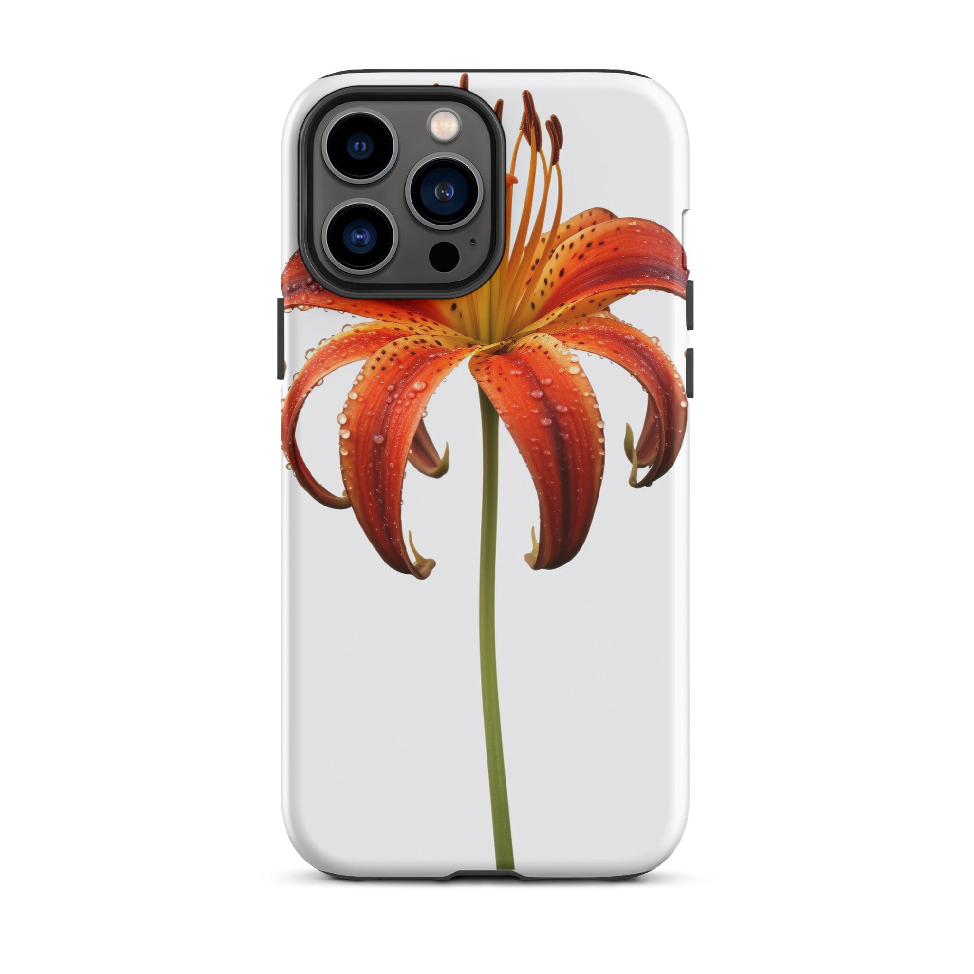 Turks Cap Lily Flower iPhone Case by Visual Verse - Image 22