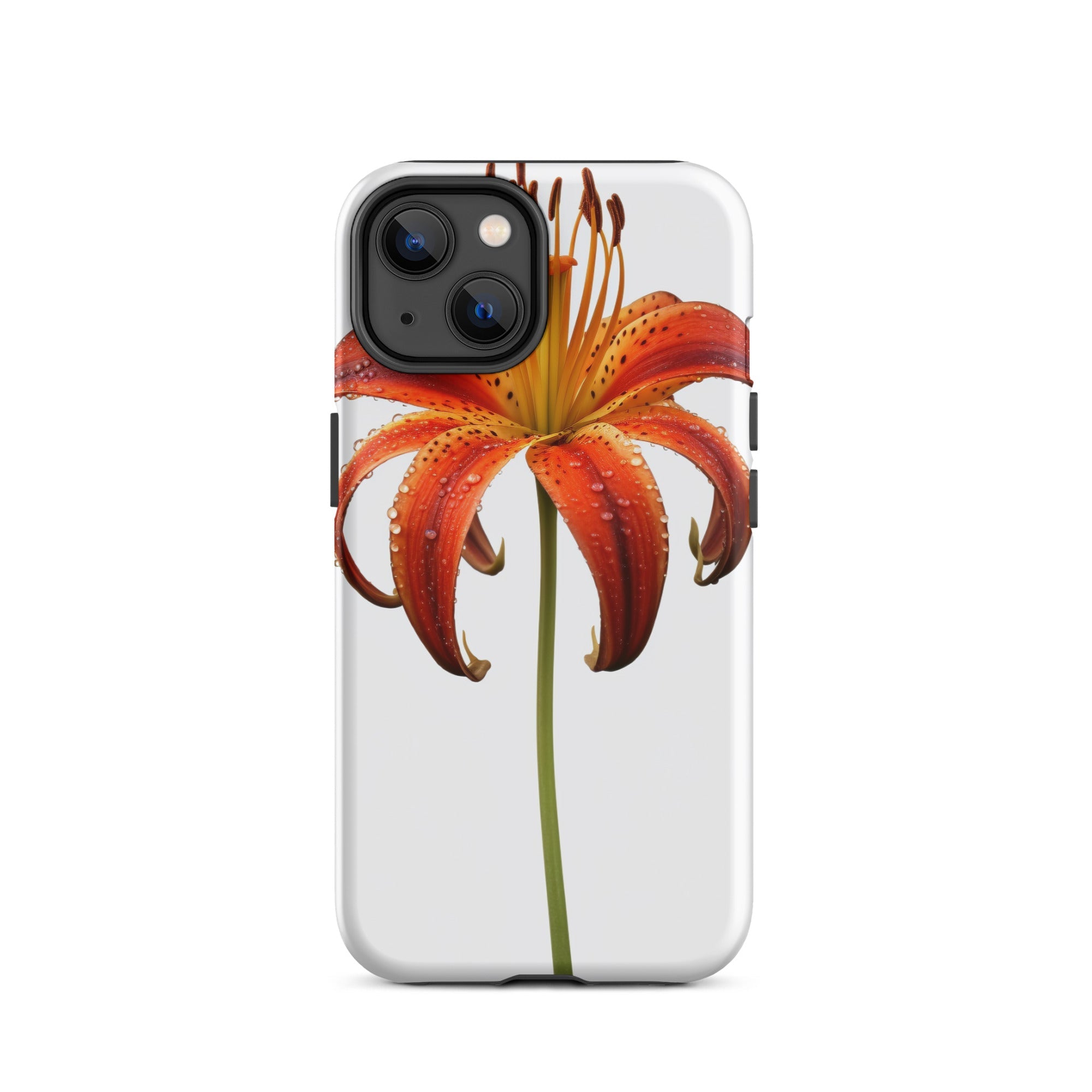 Turks Cap Lily Flower iPhone Case by Visual Verse - Image 24