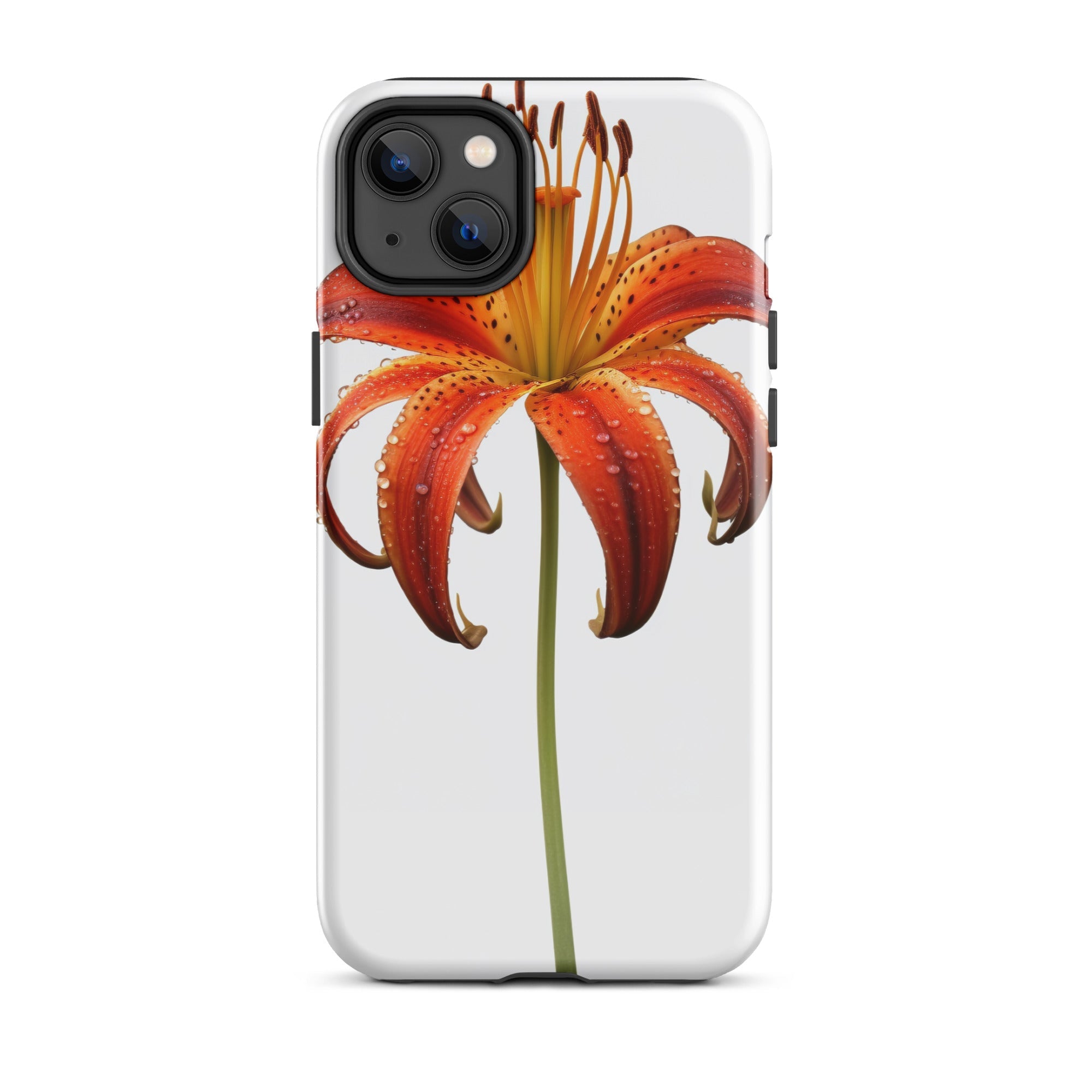 Turks Cap Lily Flower iPhone Case by Visual Verse - Image 25