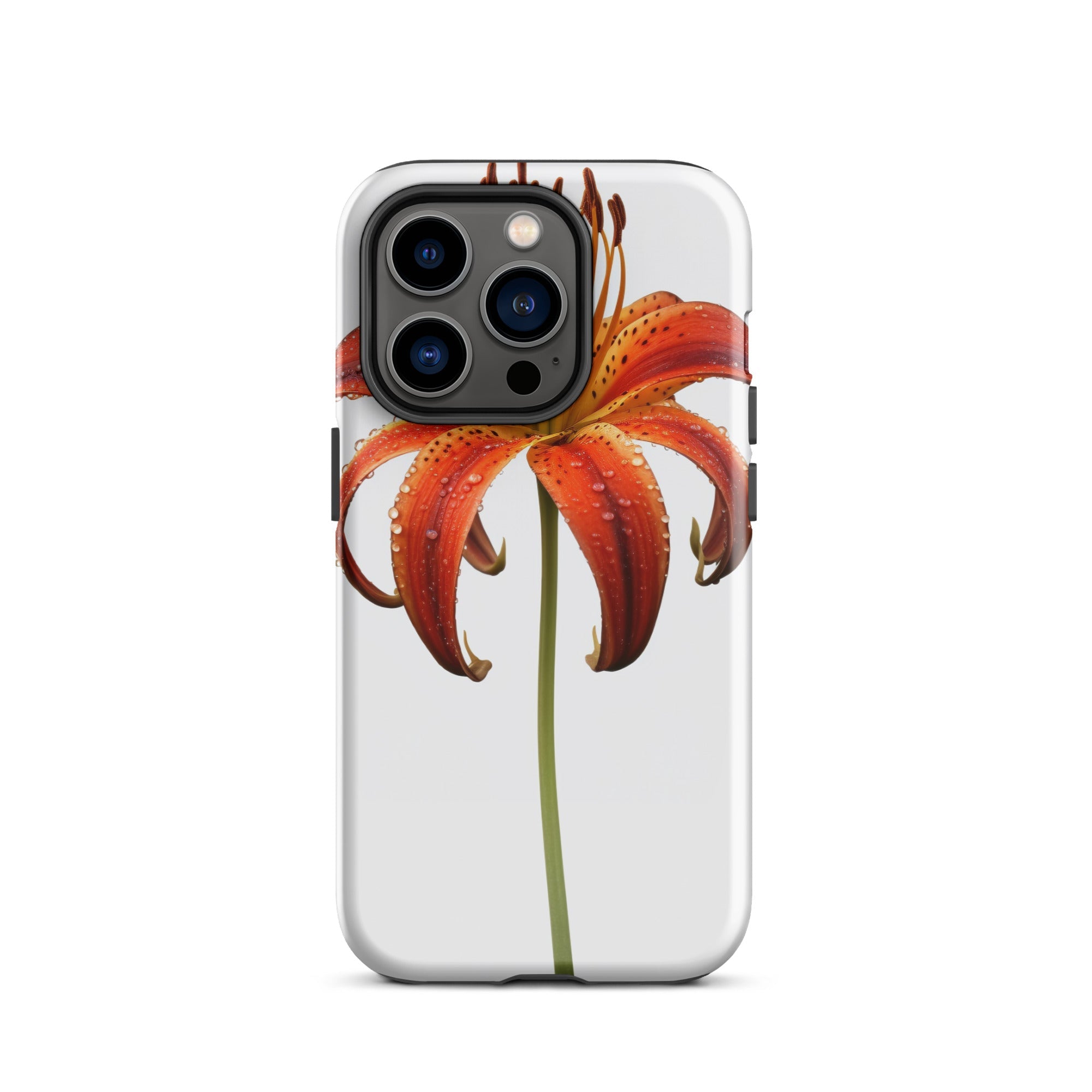 Turks Cap Lily Flower iPhone Case by Visual Verse - Image 27