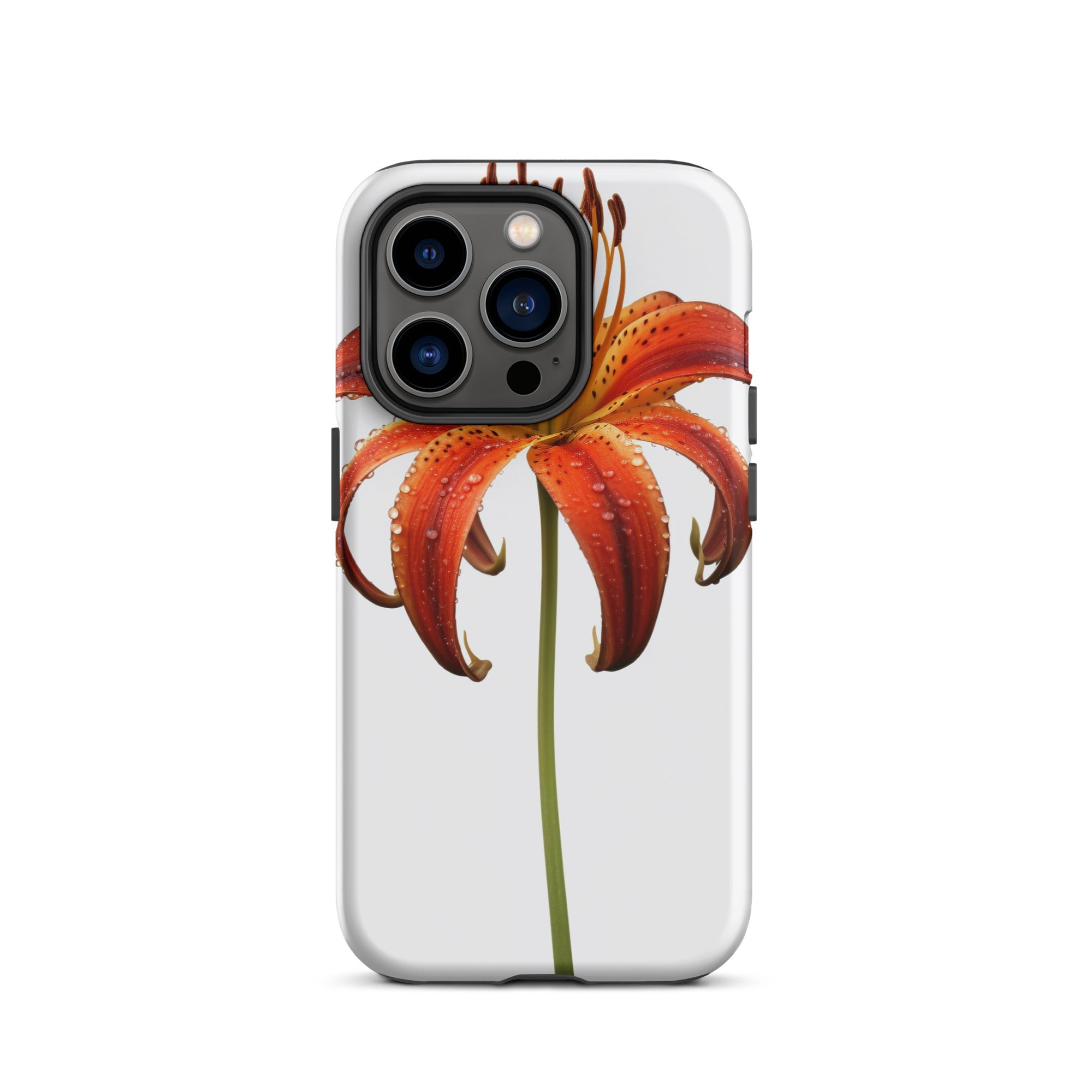 Turks Cap Lily Flower iPhone Case by Visual Verse - Image 28