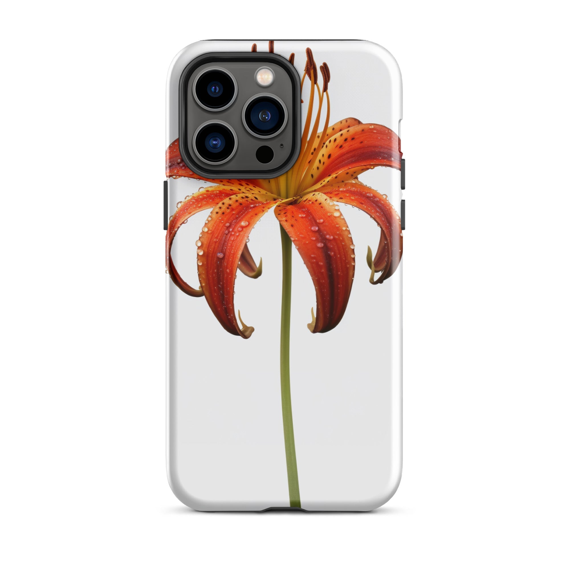 Turks Cap Lily Flower iPhone Case by Visual Verse - Image 29