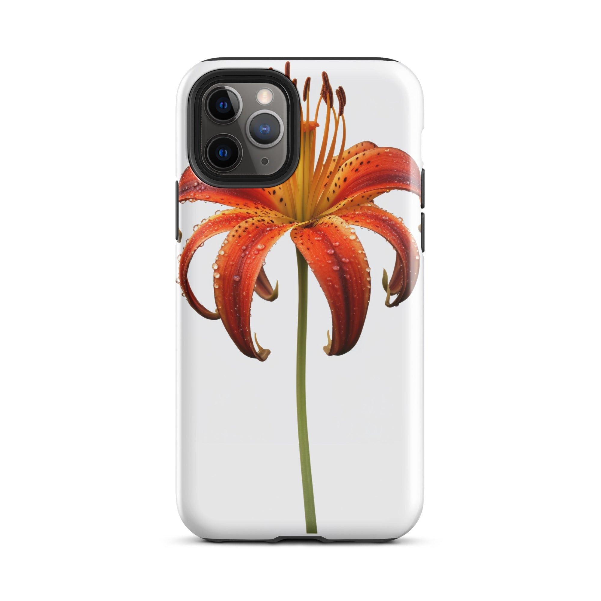 Turks Cap Lily Flower iPhone Case by Visual Verse - Image 3