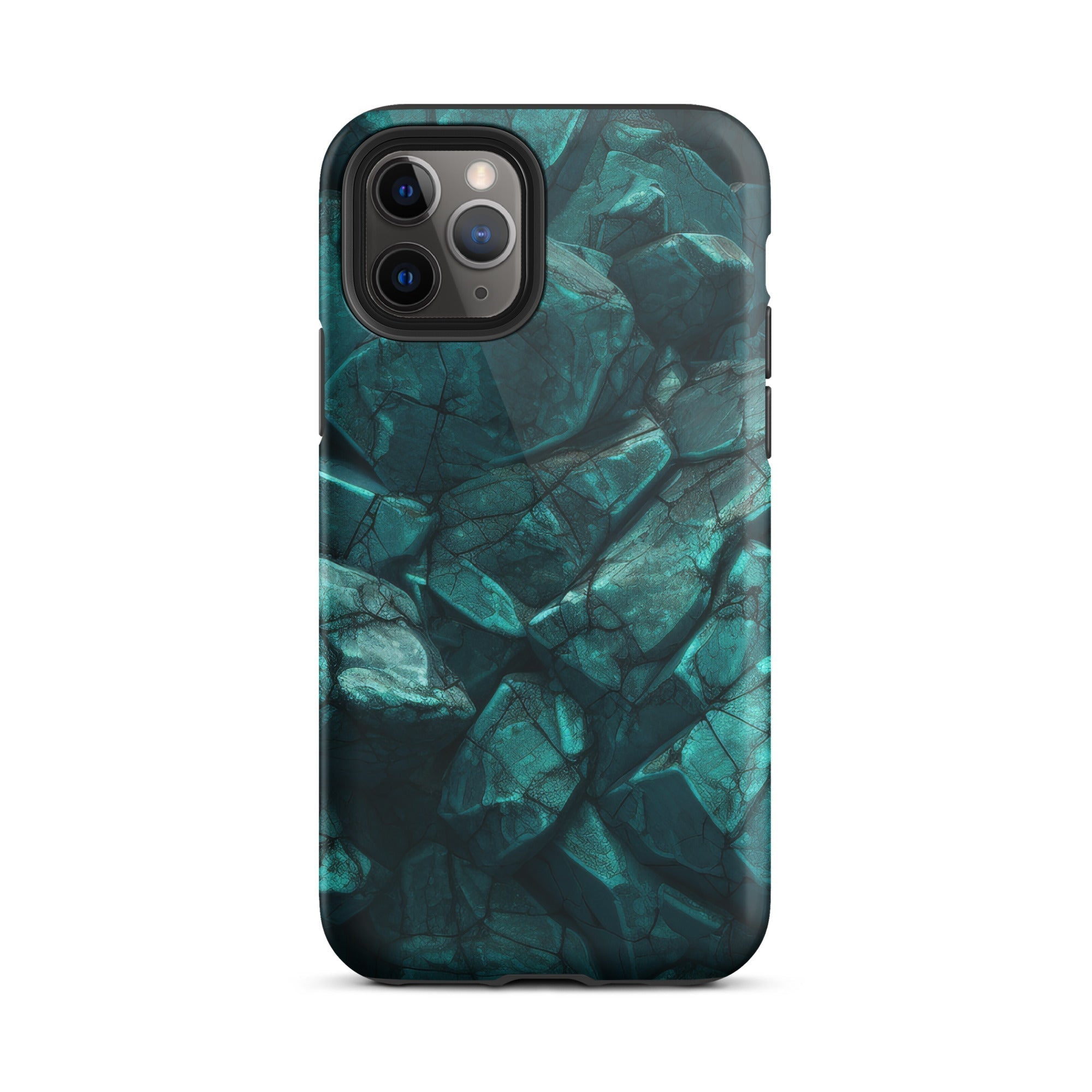 Turquoise Rock iPhone Case by Visual Verse - Image 3
