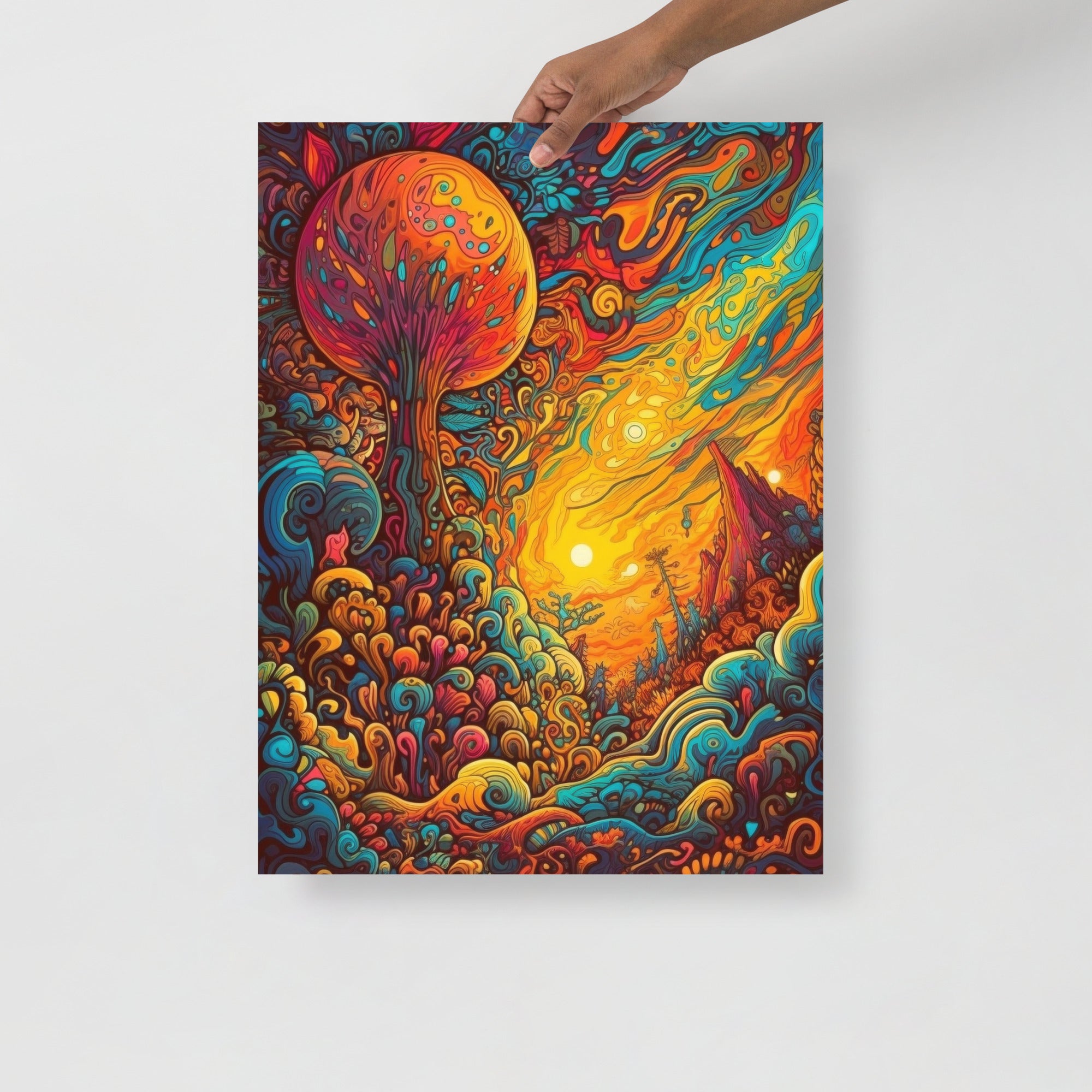 Vibrant Cosmic Journey Art Poster by Visual Verse - Image 6