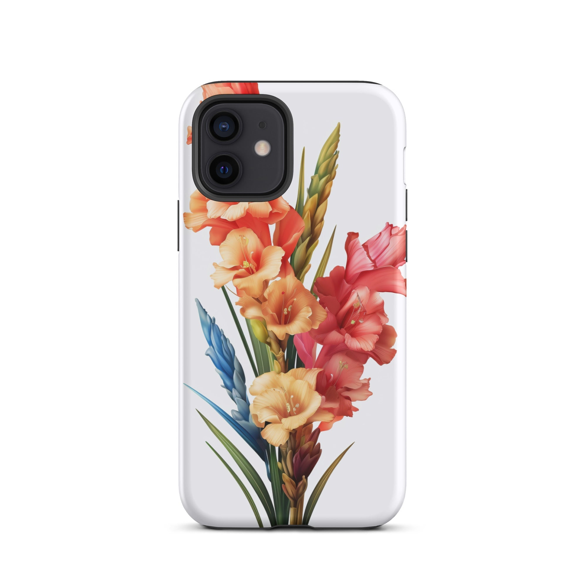 Vibrant Gladiolus Flower iPhone Case by Visual Verse - Image 10