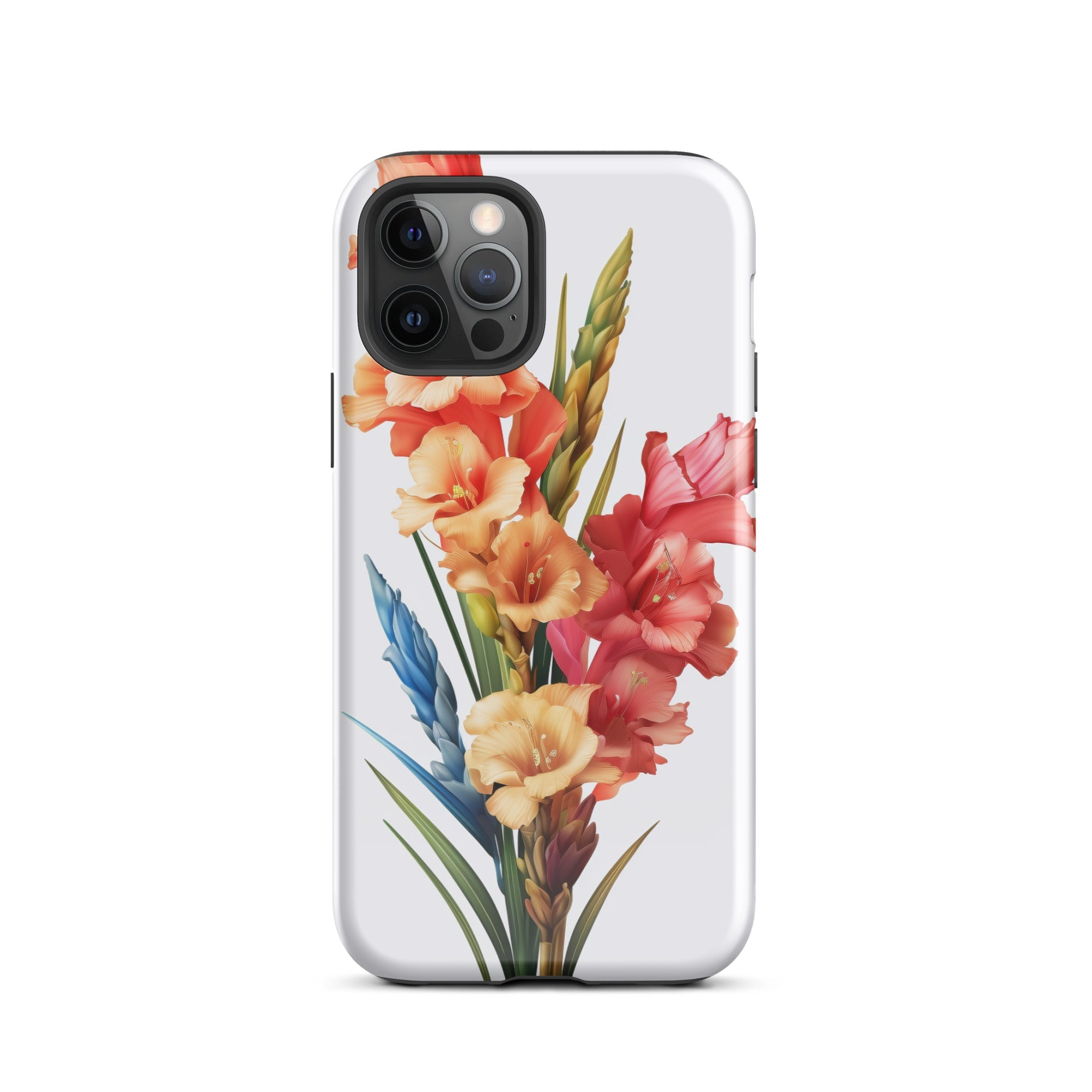 Vibrant Gladiolus Flower iPhone Case by Visual Verse - Image 11