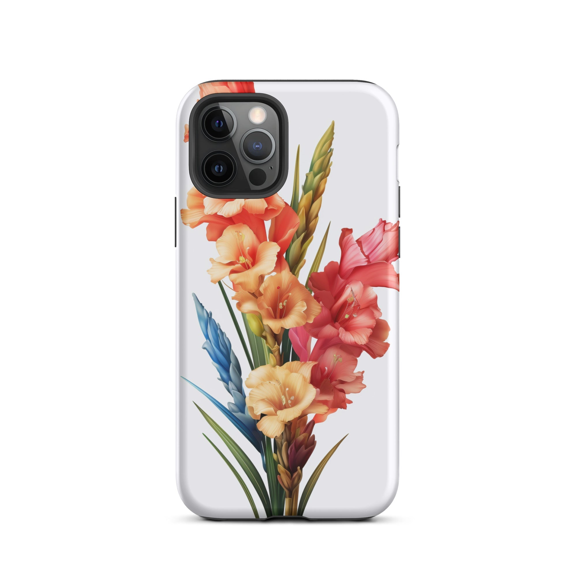 Vibrant Gladiolus Flower iPhone Case by Visual Verse - Image 12