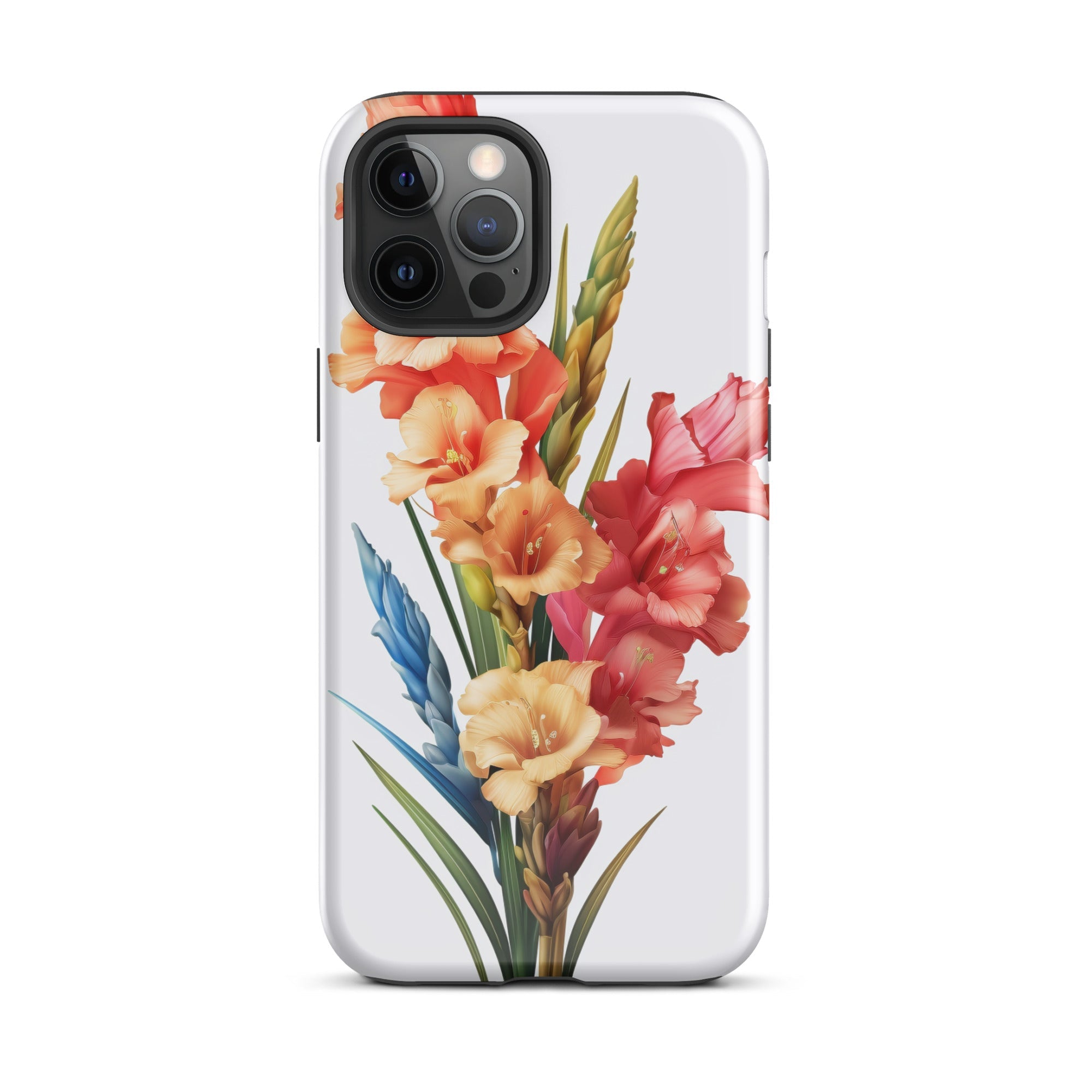 Vibrant Gladiolus Flower iPhone Case by Visual Verse - Image 13