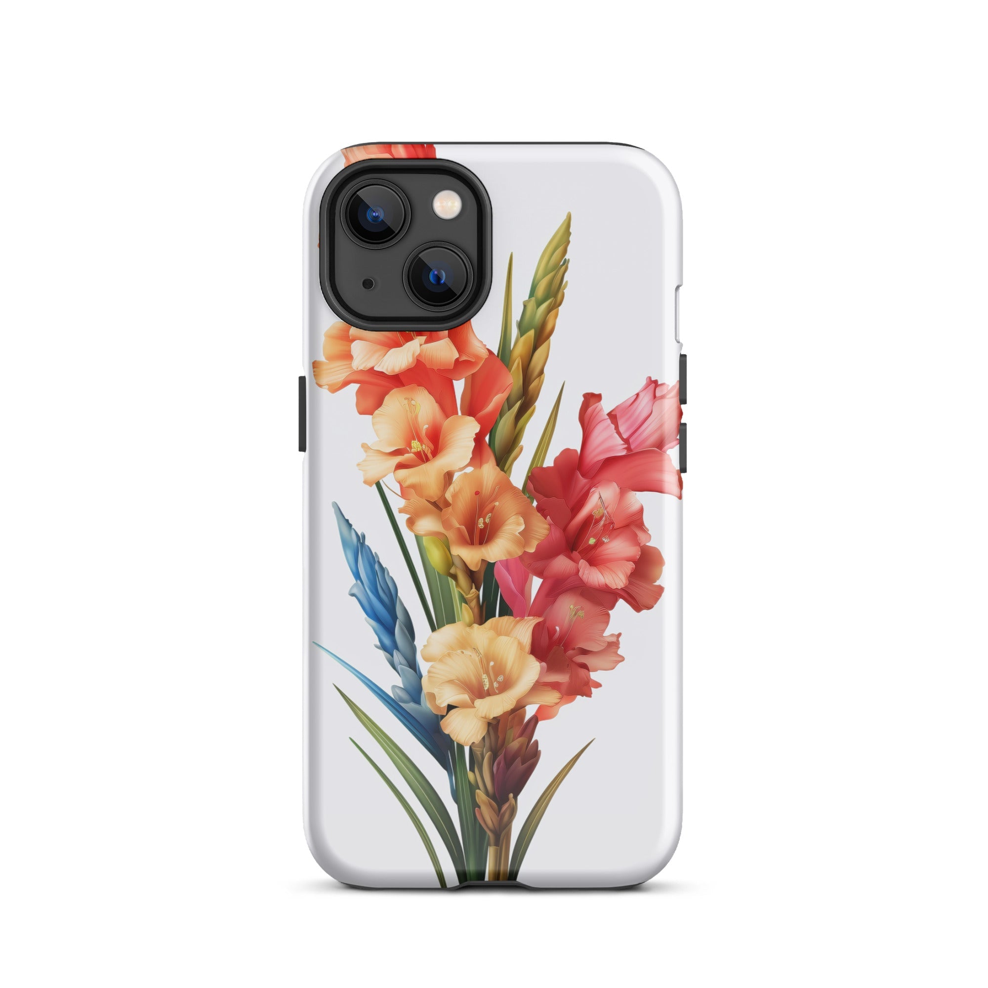 Vibrant Gladiolus Flower iPhone Case by Visual Verse - Image 17