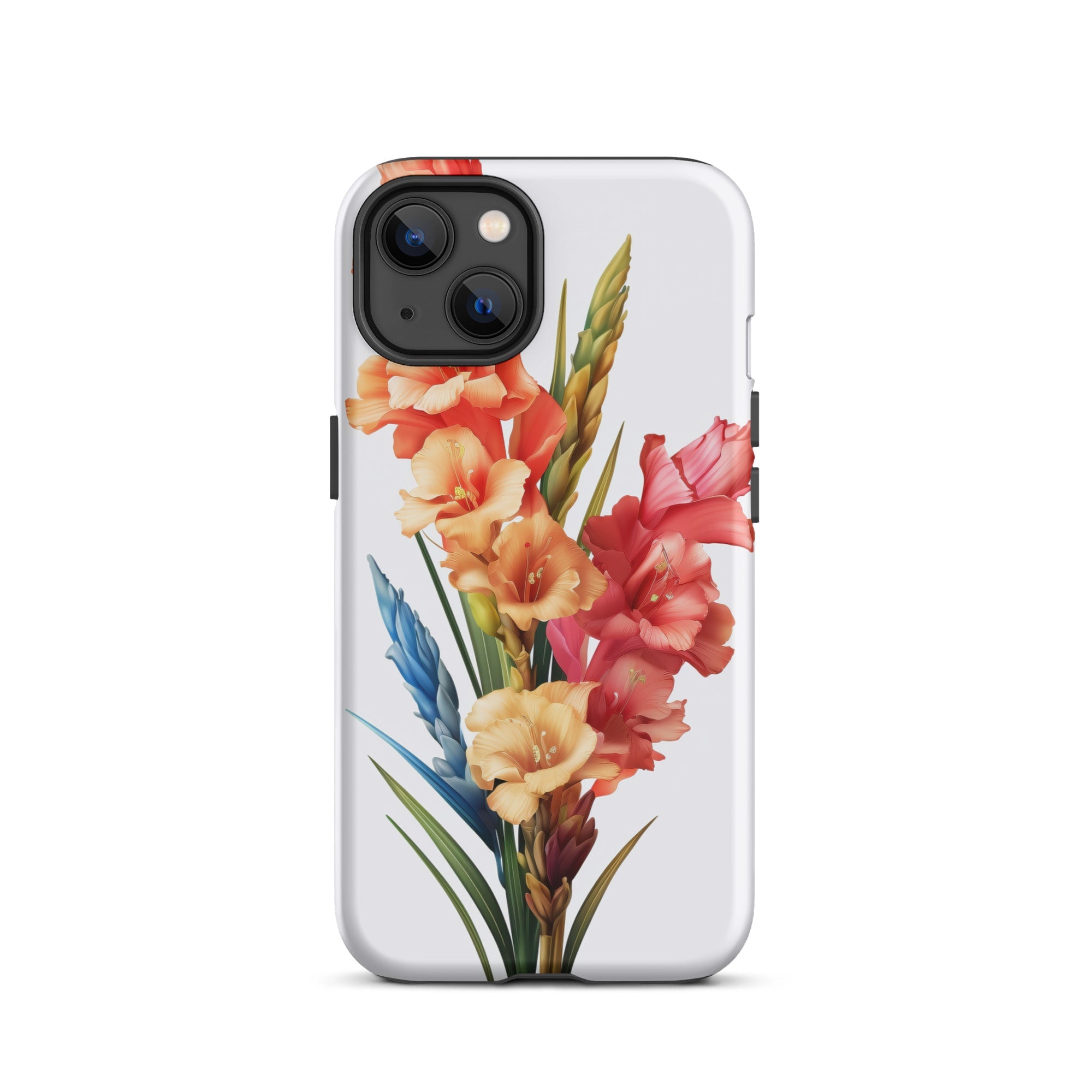 Vibrant Gladiolus Flower iPhone Case by Visual Verse - Image 18