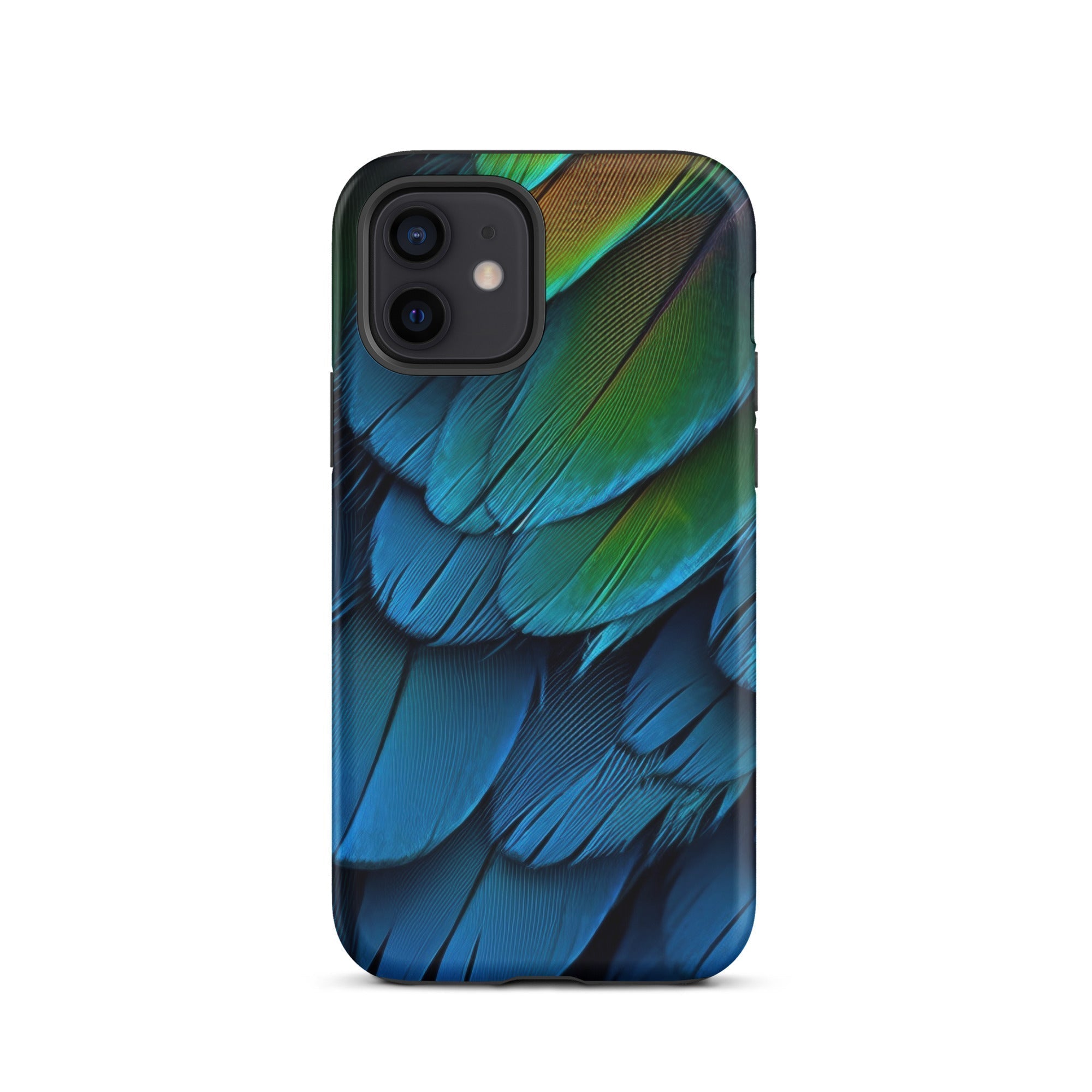 Vibrant Parrot Feather iPhone Case by Visual Verse - Image 10