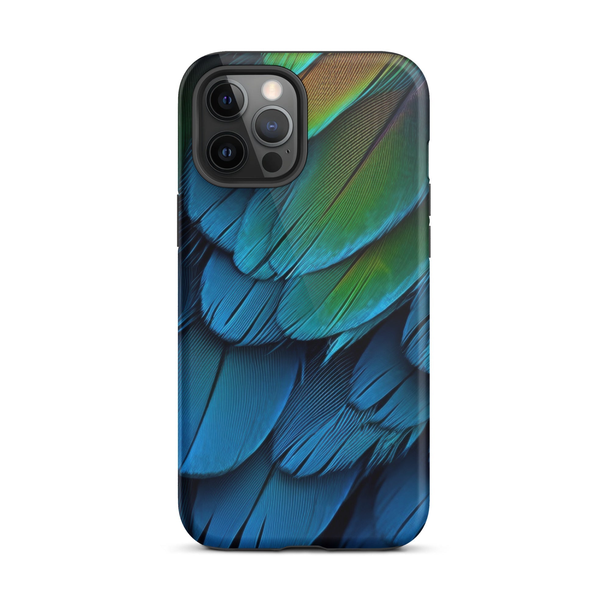 Vibrant Parrot Feather iPhone Case by Visual Verse - Image 13