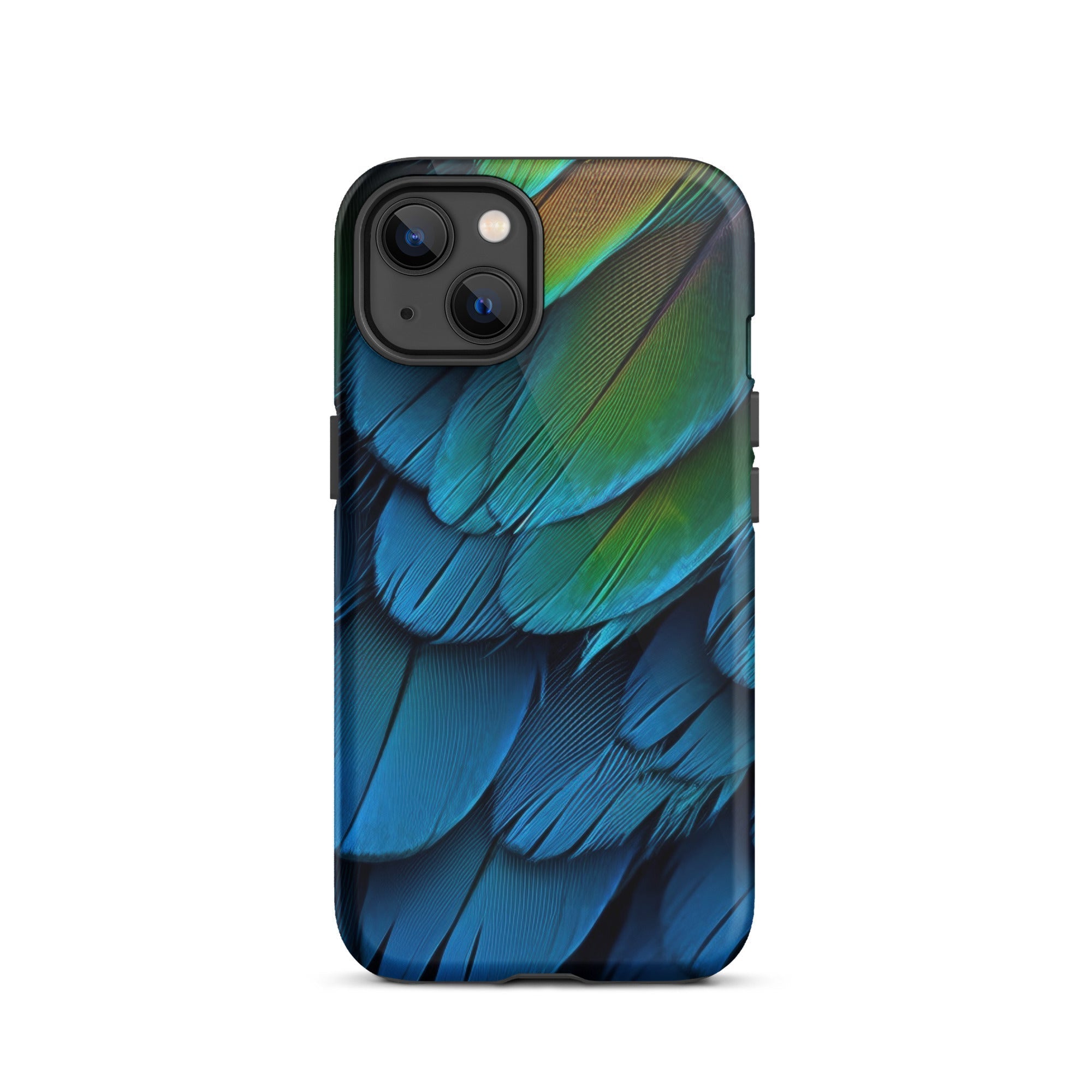 Vibrant Parrot Feather iPhone Case by Visual Verse - Image 17