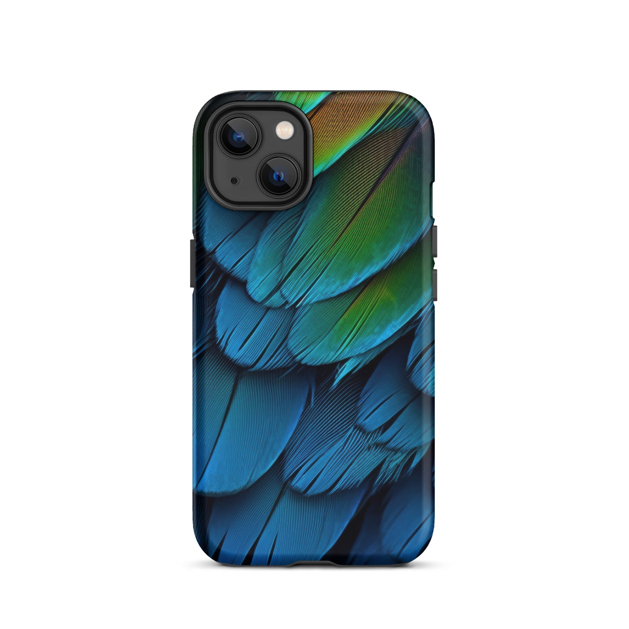 Vibrant Parrot Feather iPhone Case by Visual Verse - Image 18