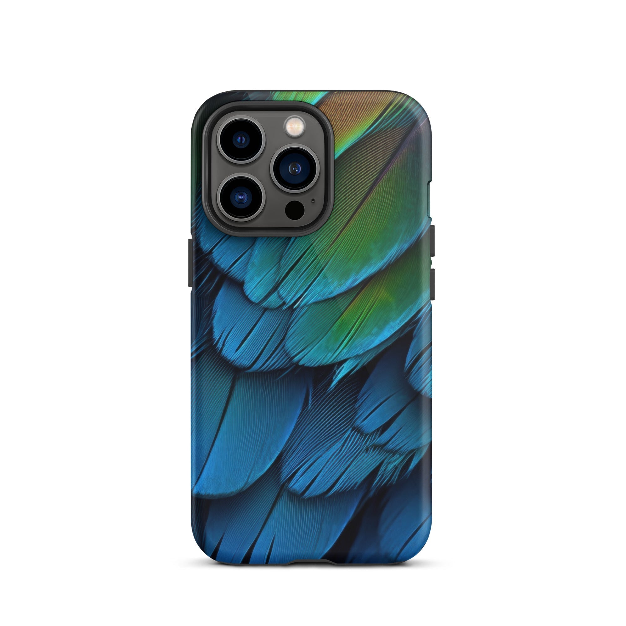 Vibrant Parrot Feather iPhone Case by Visual Verse - Image 19