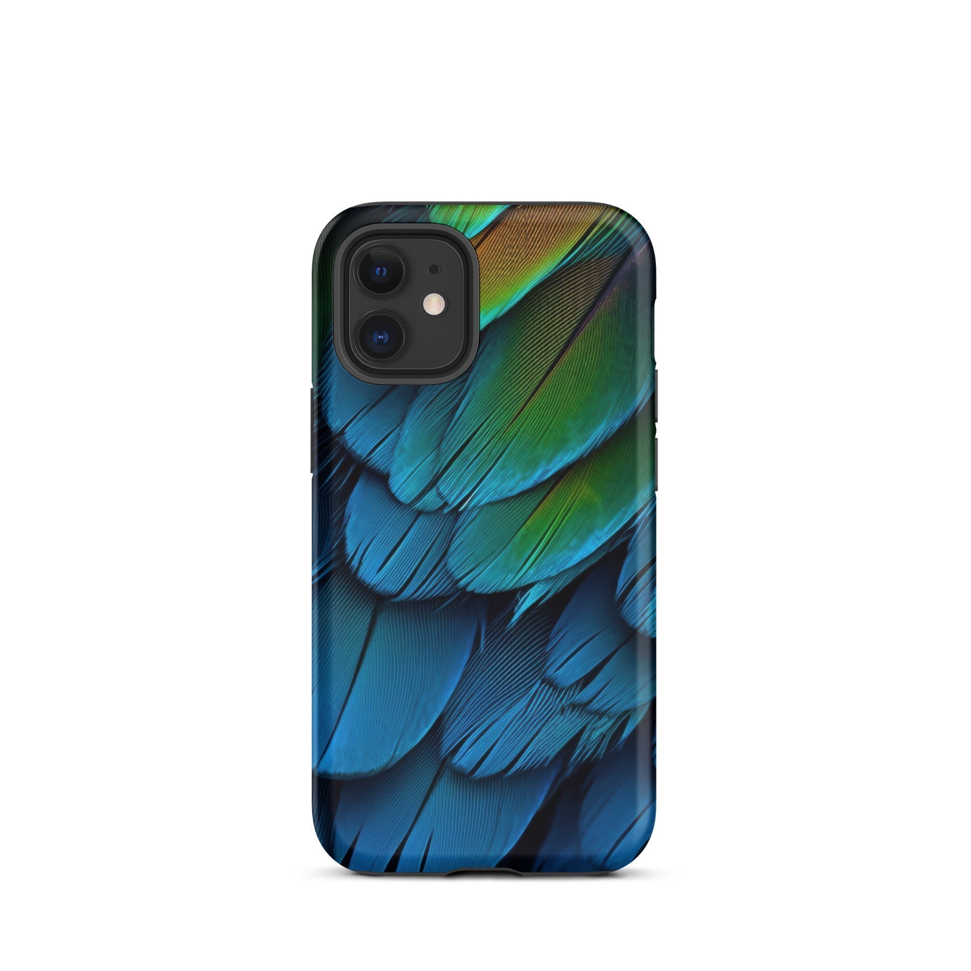 Vibrant Parrot Feather iPhone Case by Visual Verse - Image 8