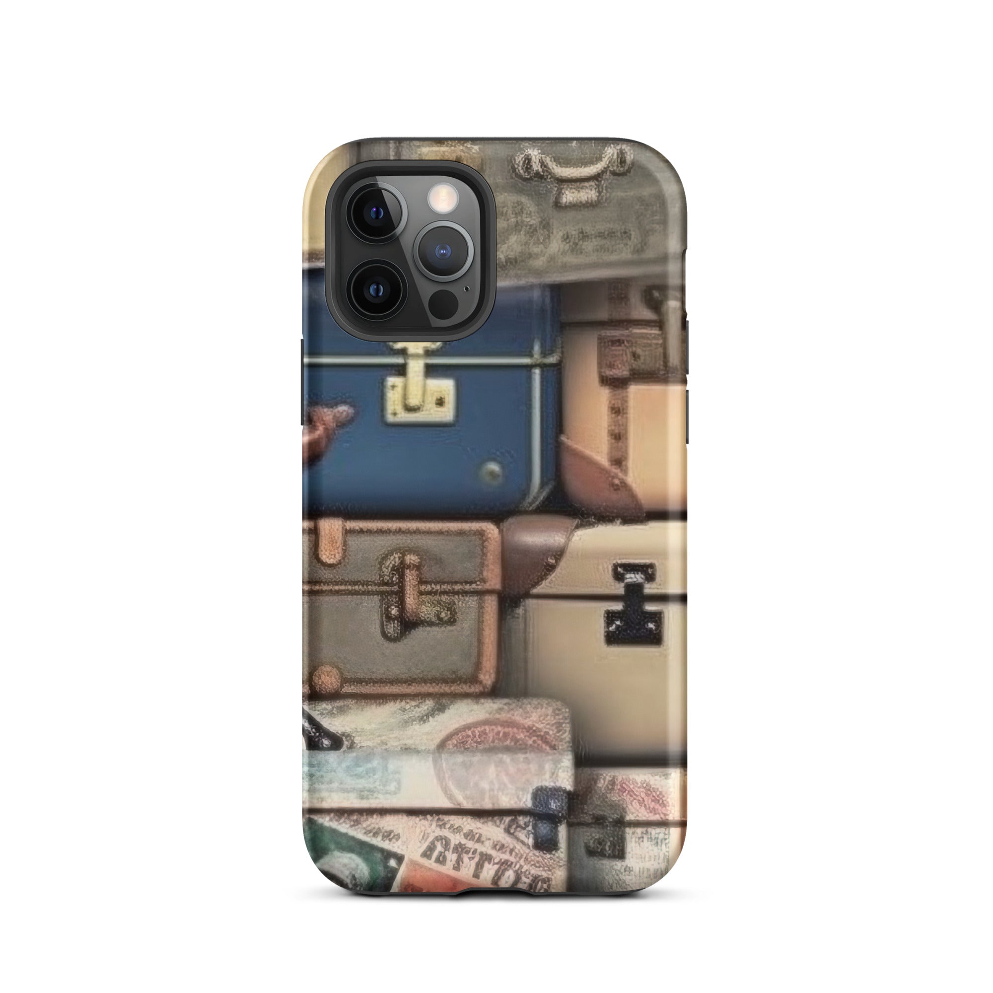 Vintage Suitcases iPhone Case - Repeating Pattern by Visual Verse - Image 12