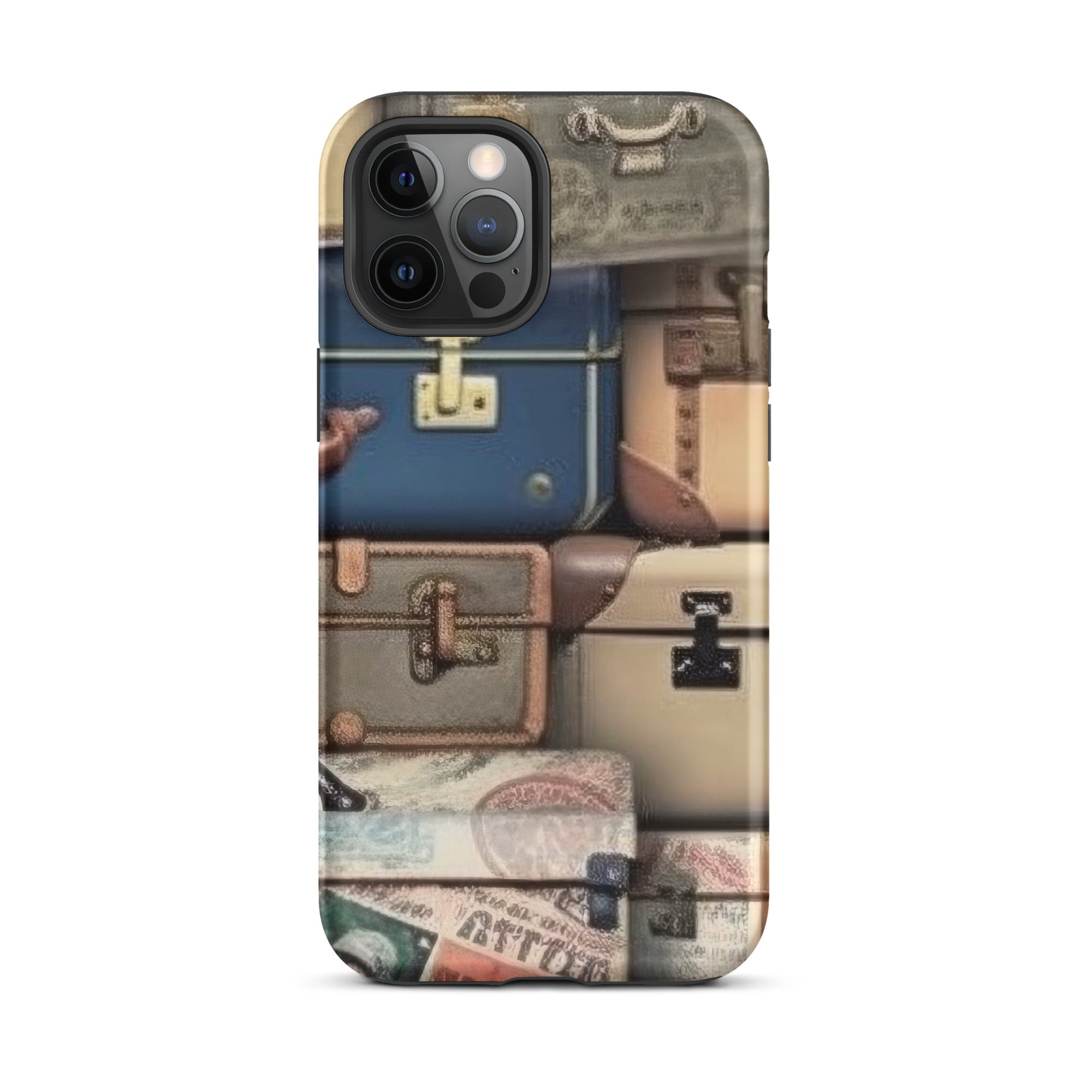Vintage Suitcases iPhone Case - Repeating Pattern by Visual Verse - Image 14