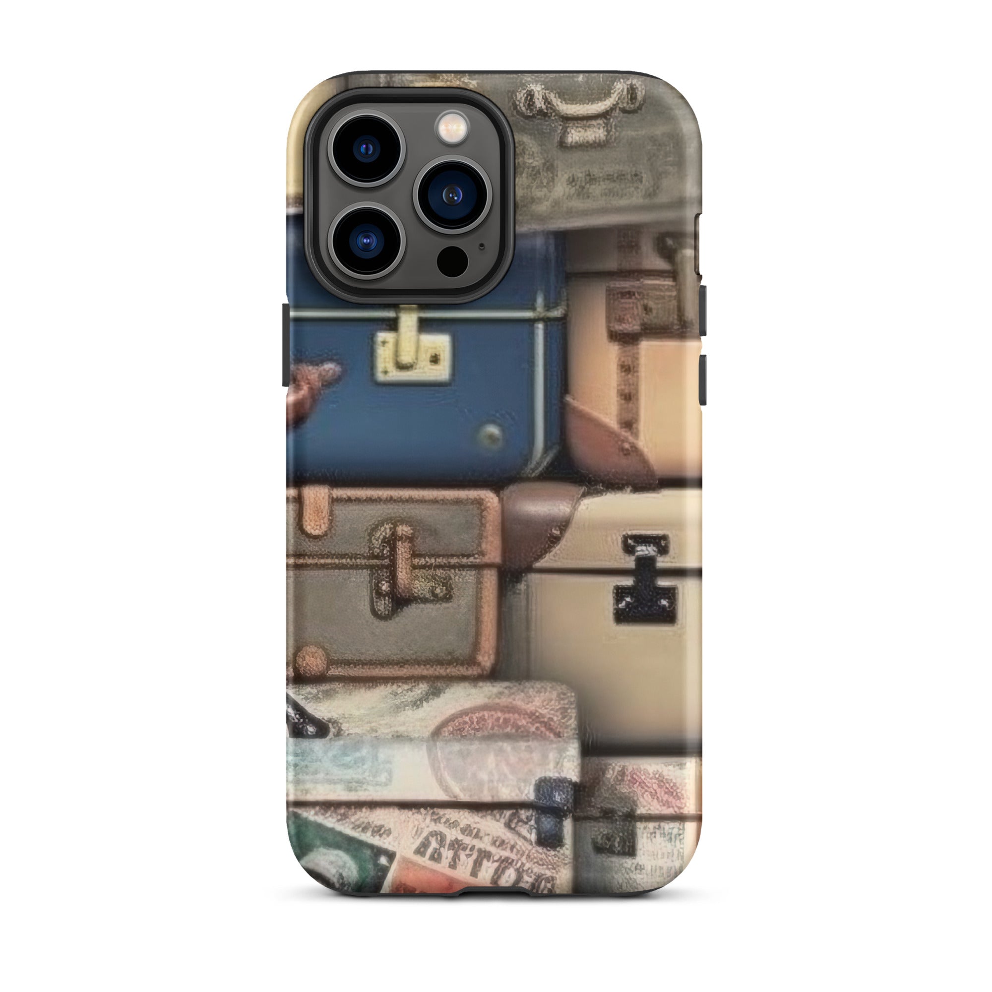 Vintage Suitcases iPhone Case - Repeating Pattern by Visual Verse - Image 22