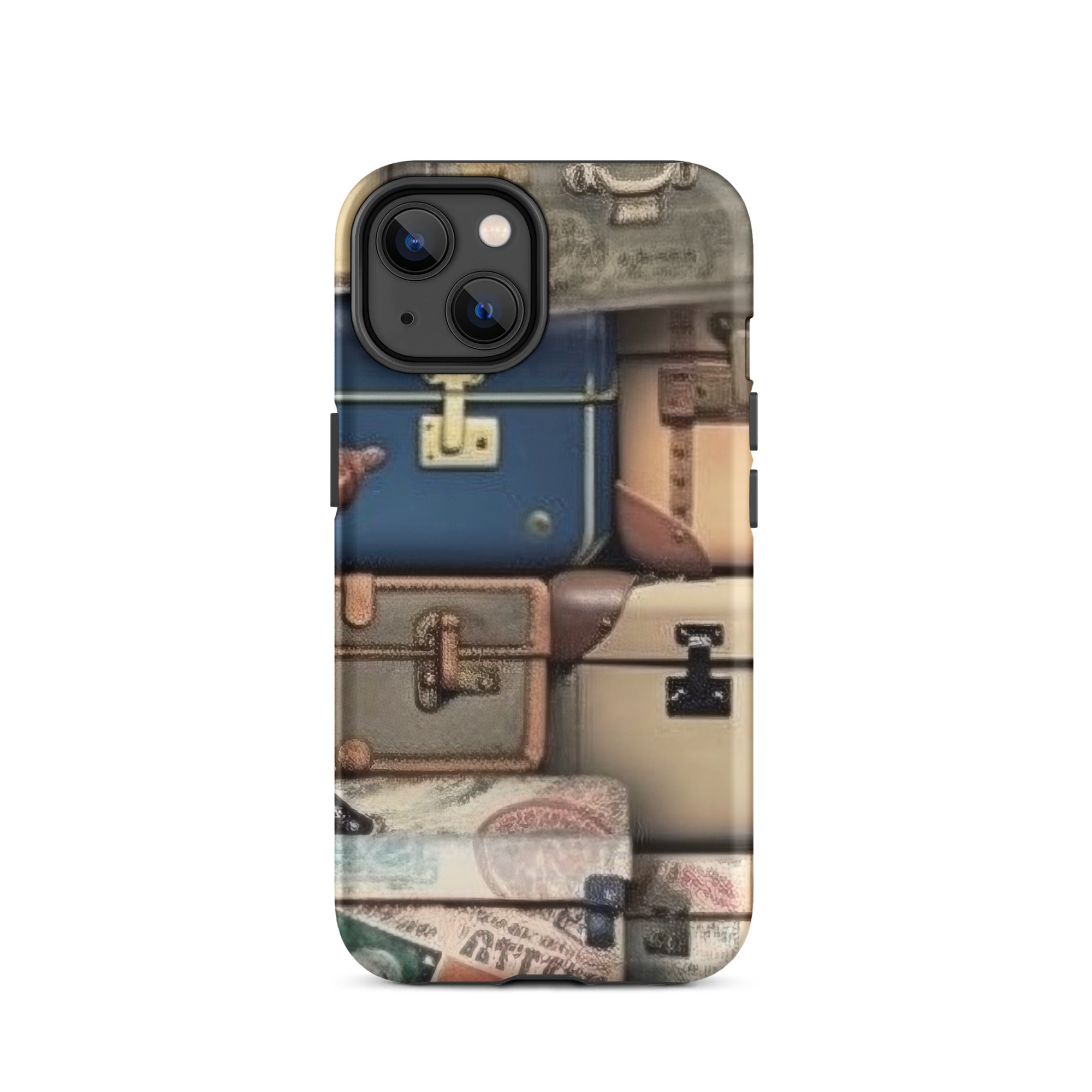 Vintage Suitcases iPhone Case - Repeating Pattern by Visual Verse - Image 24