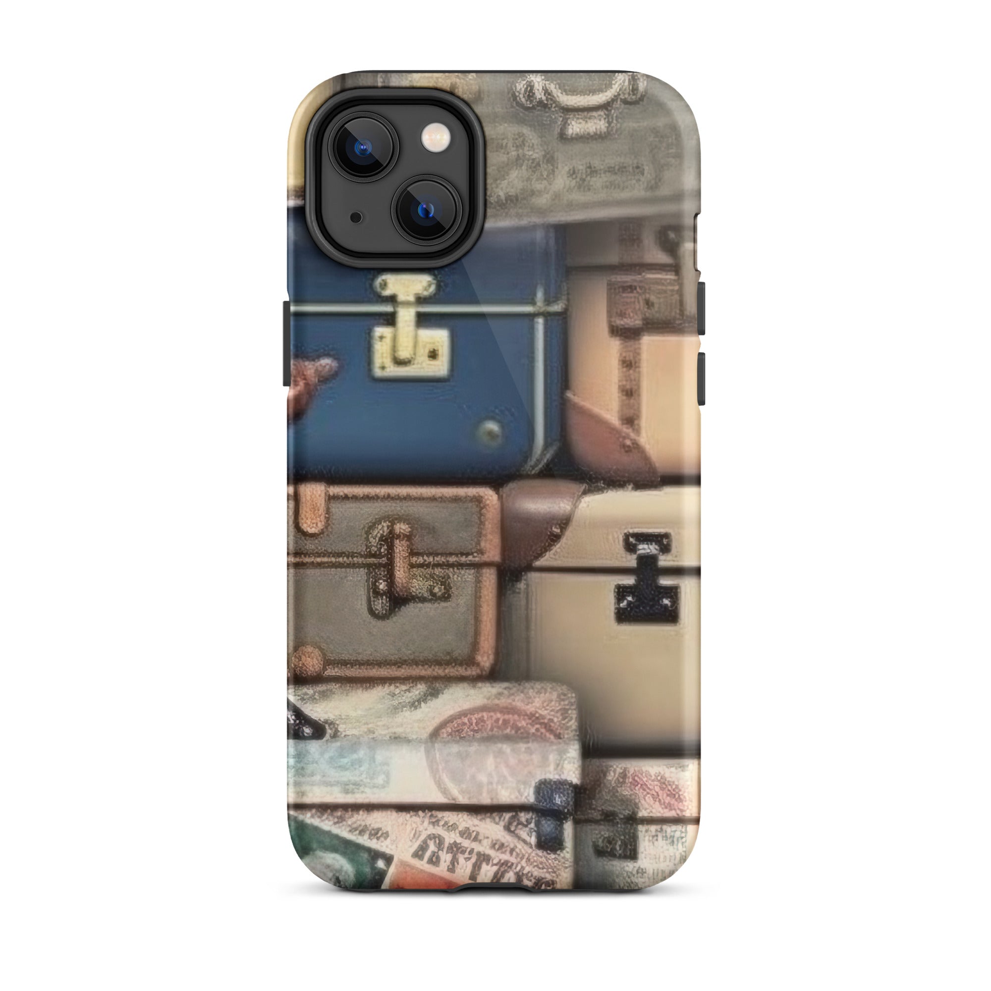 Vintage Suitcases iPhone Case - Repeating Pattern by Visual Verse - Image 25