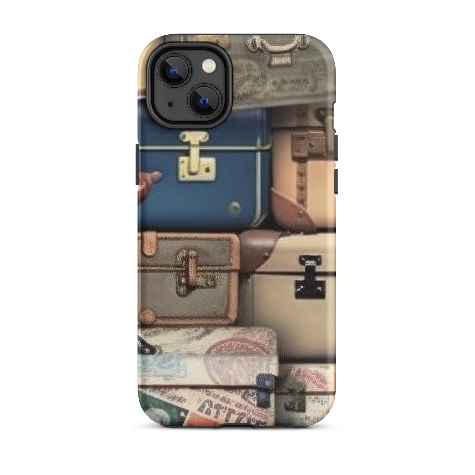 Vintage Suitcases iPhone Case - Repeating Pattern by Visual Verse - Image 26