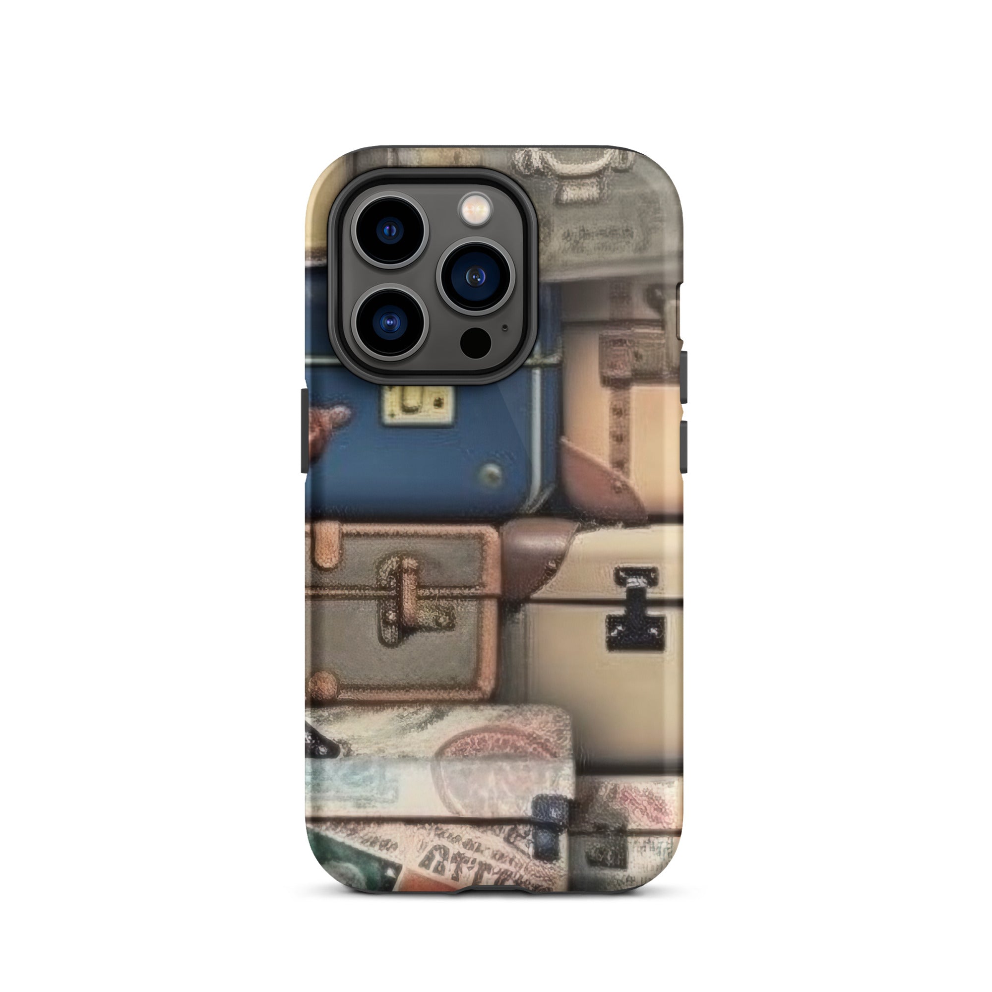 Vintage Suitcases iPhone Case - Repeating Pattern by Visual Verse - Image 27