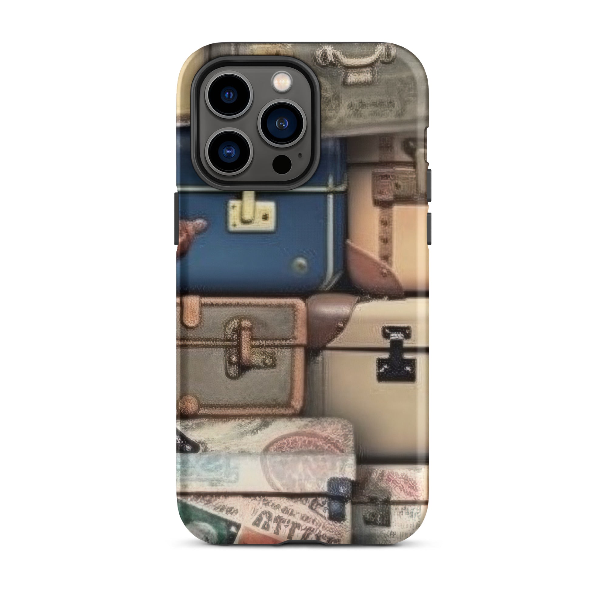 Vintage Suitcases iPhone Case - Repeating Pattern by Visual Verse - Image 30