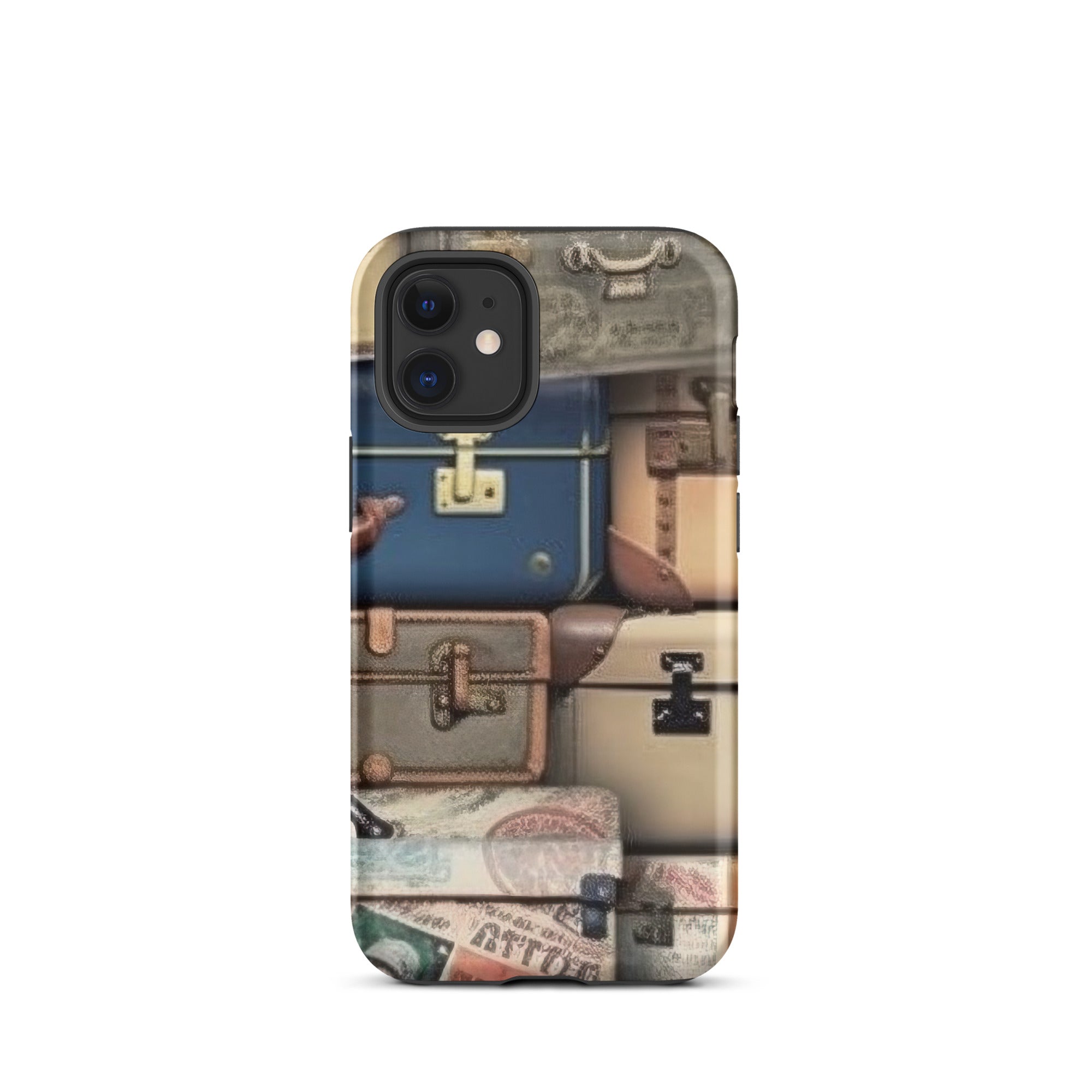 Vintage Suitcases iPhone Case - Repeating Pattern by Visual Verse - Image 8