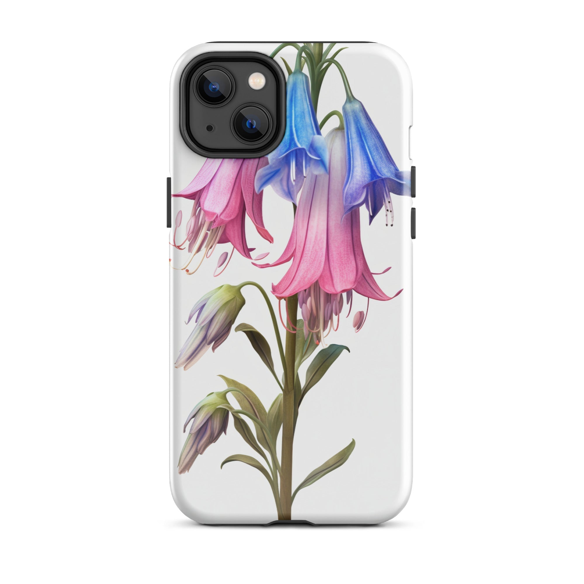 Virginia Bluebell Flower iPhone Case by Visual Verse - Image 25