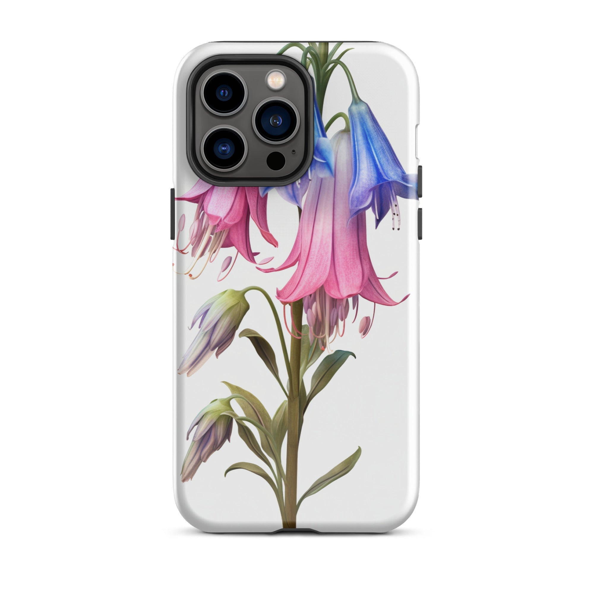 Virginia Bluebell Flower iPhone Case by Visual Verse - Image 29