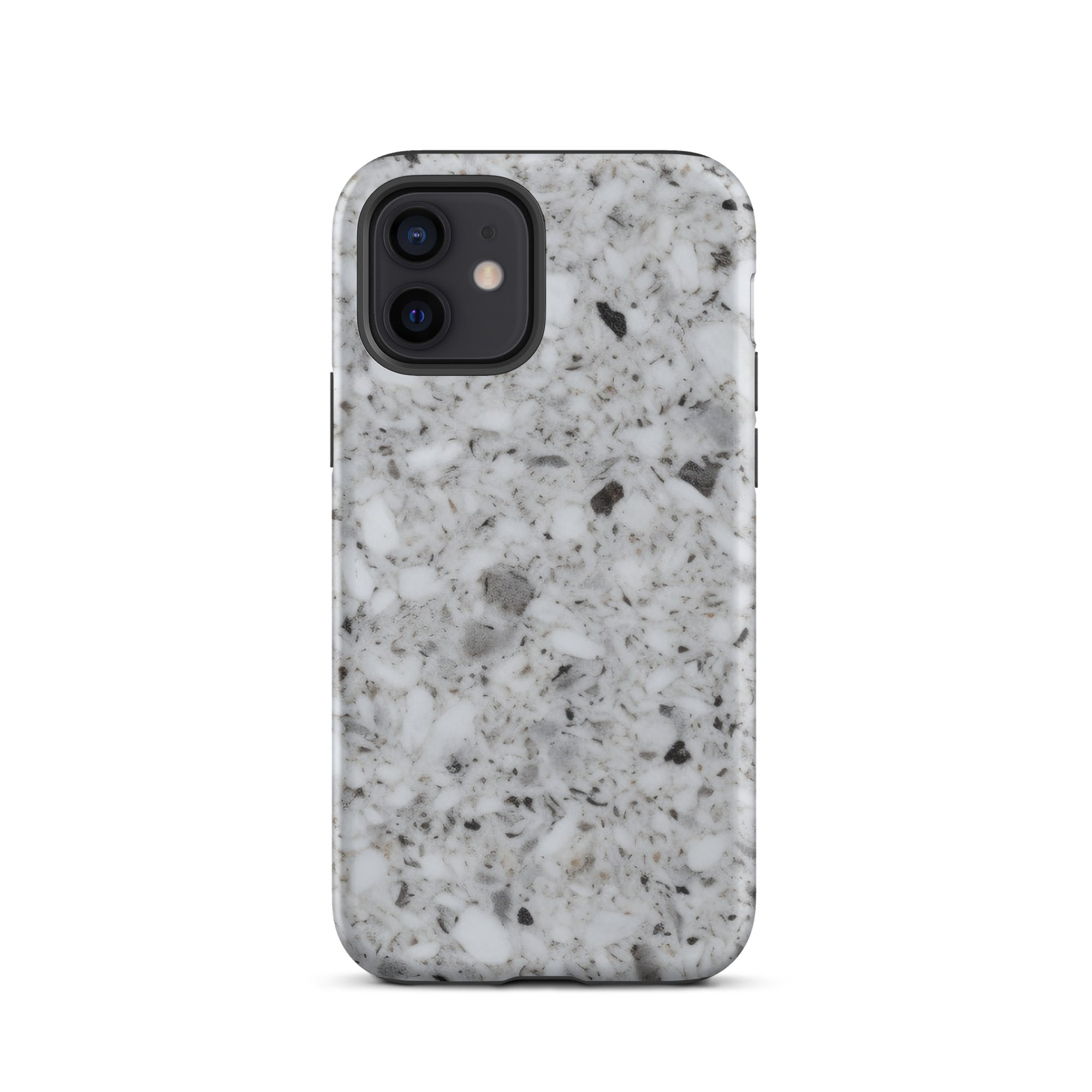 White Speckled Granite iPhone Case by Visual Verse - Image 10