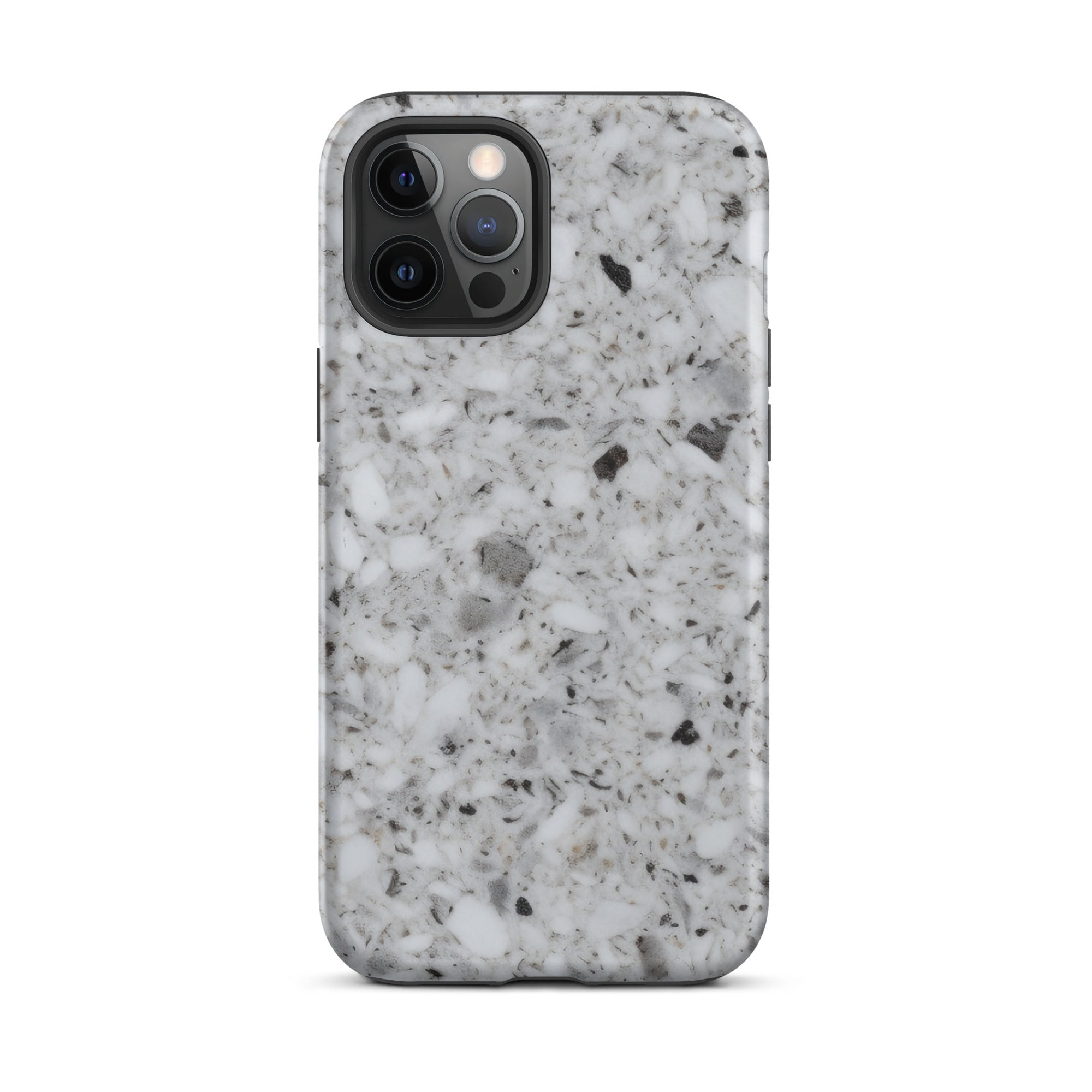 White Speckled Granite iPhone Case by Visual Verse - Image 14