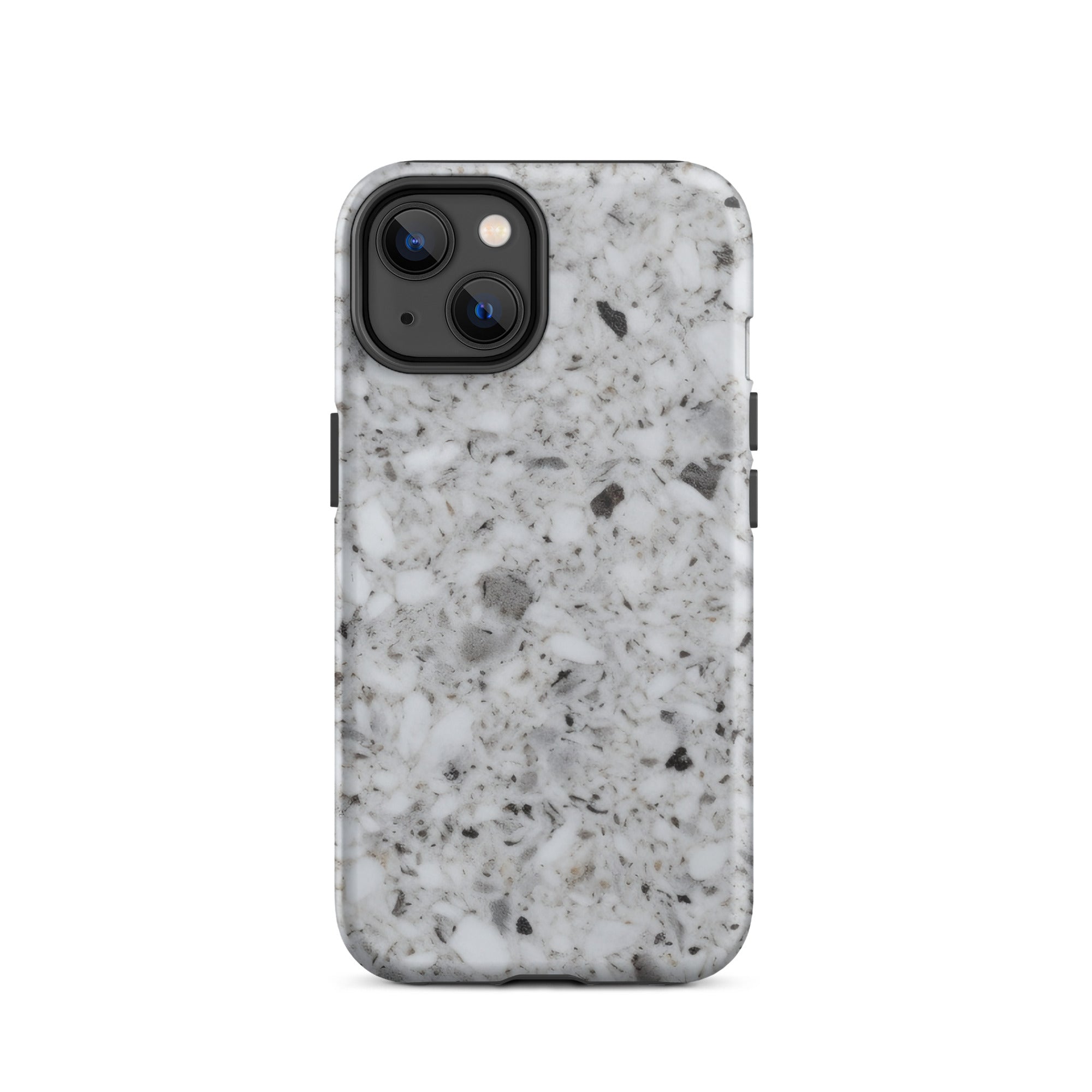 White Speckled Granite iPhone Case by Visual Verse - Image 23