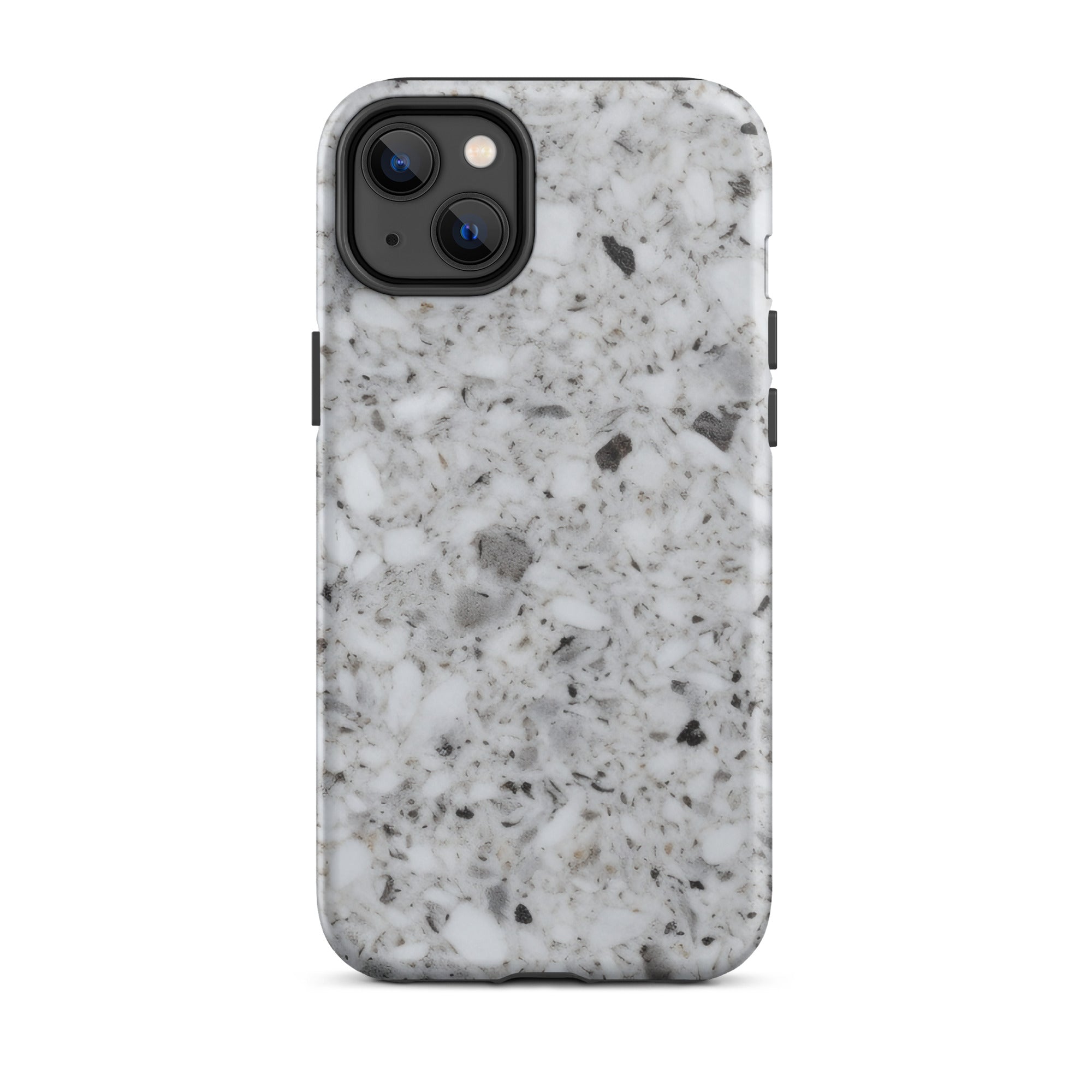 White Speckled Granite iPhone Case by Visual Verse - Image 25