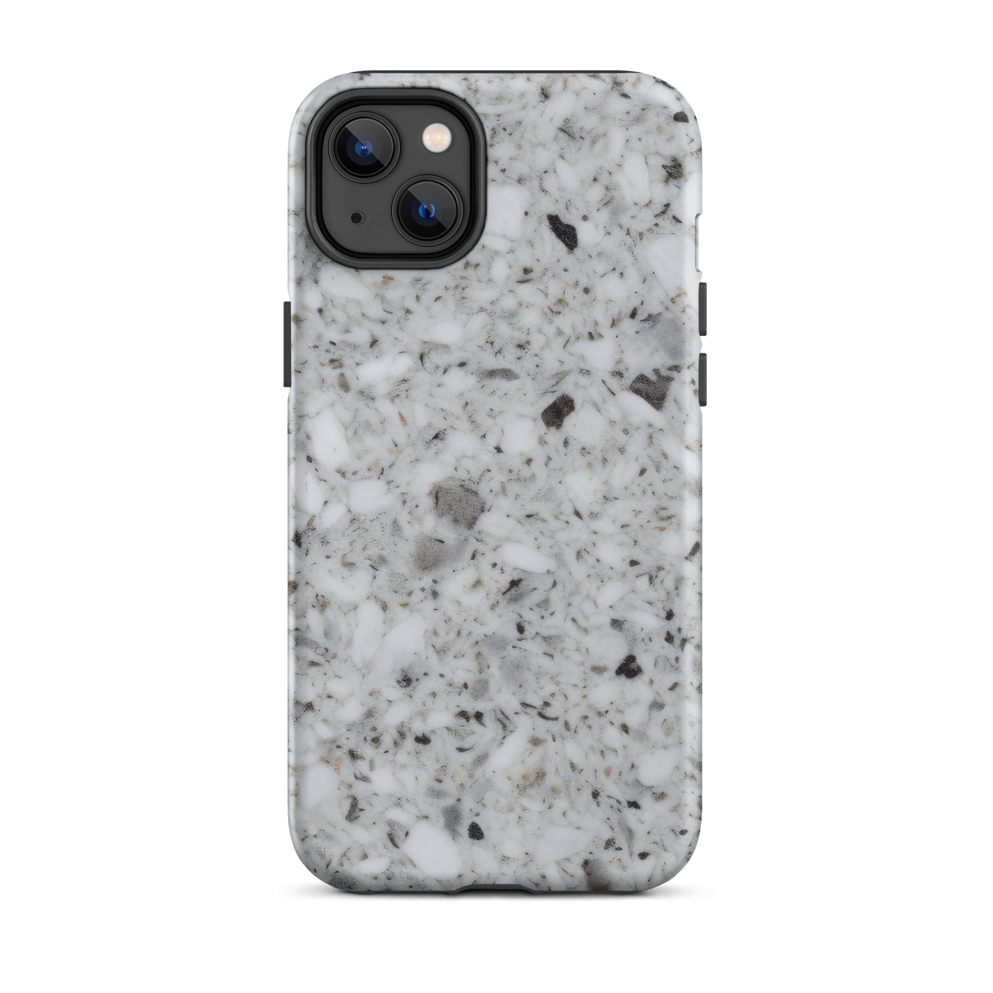 White Speckled Granite iPhone Case by Visual Verse - Image 26