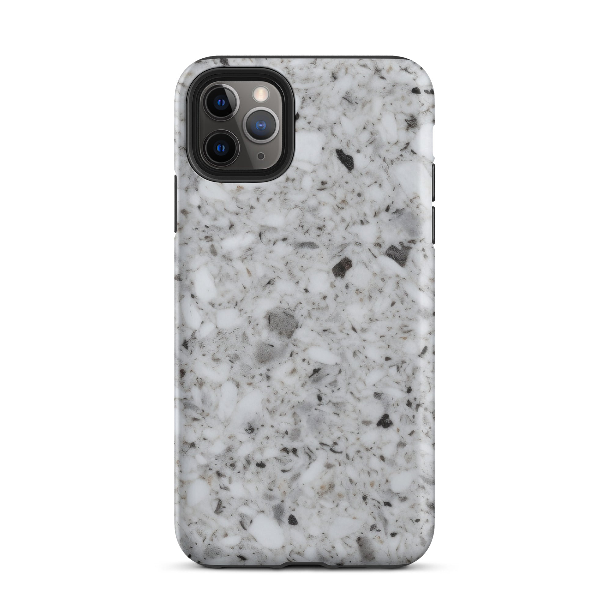 White Speckled Granite iPhone Case by Visual Verse - Image 6