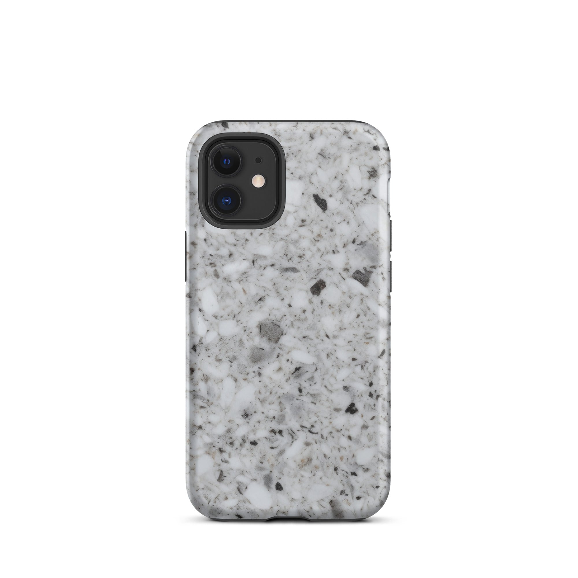 White Speckled Granite iPhone Case by Visual Verse - Image 7