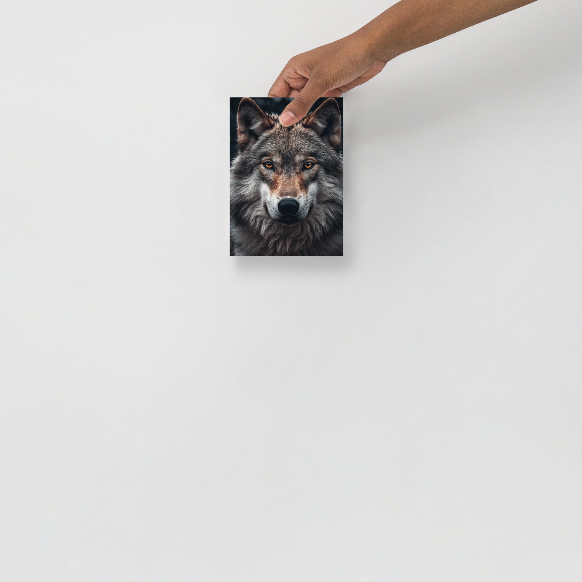 Wildlife Starring Wolf Art Poster by Visual Verse - Image 8